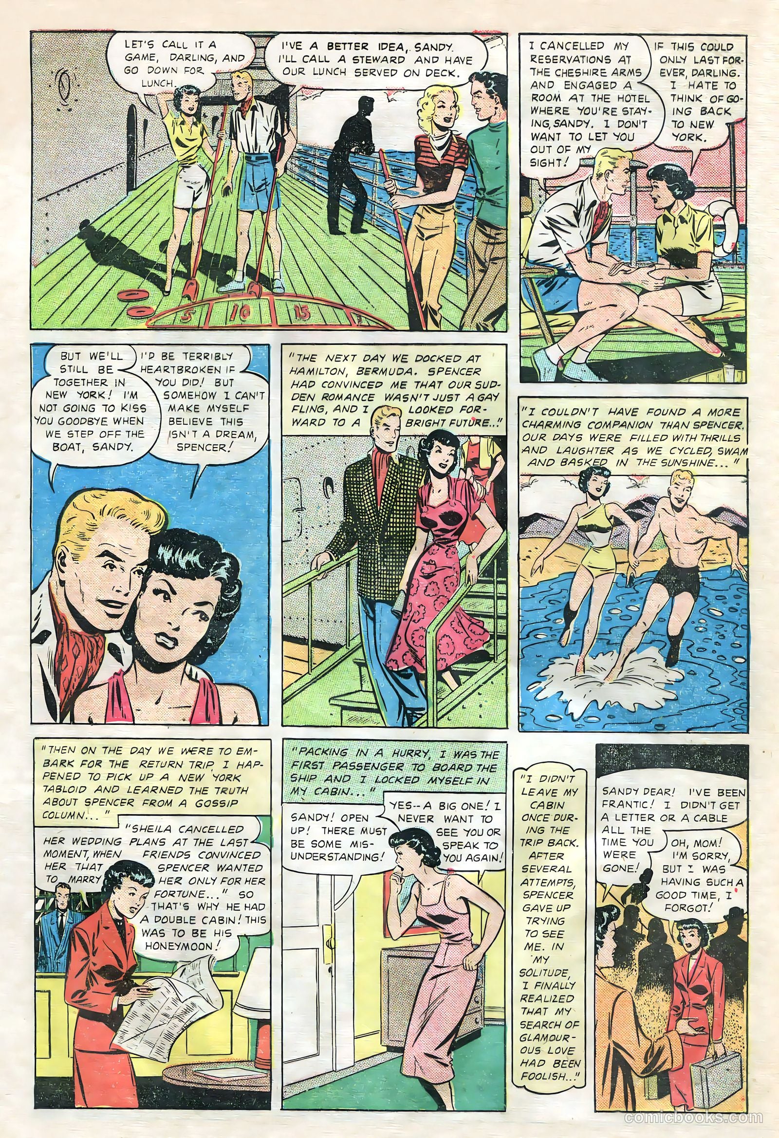 Teen-Age Romances #10 (1950) — page 7 of 36