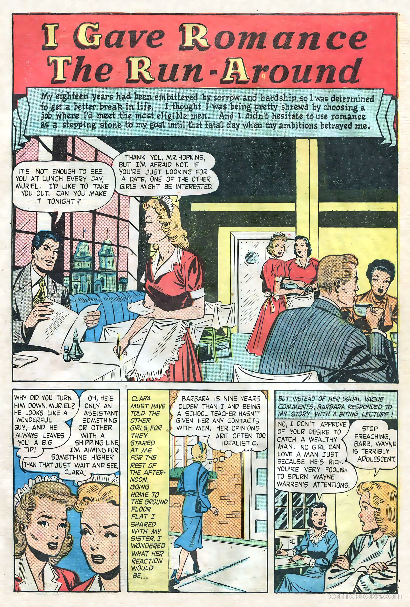 Teen-Age Romances #10 (1950) — page 9 of 36