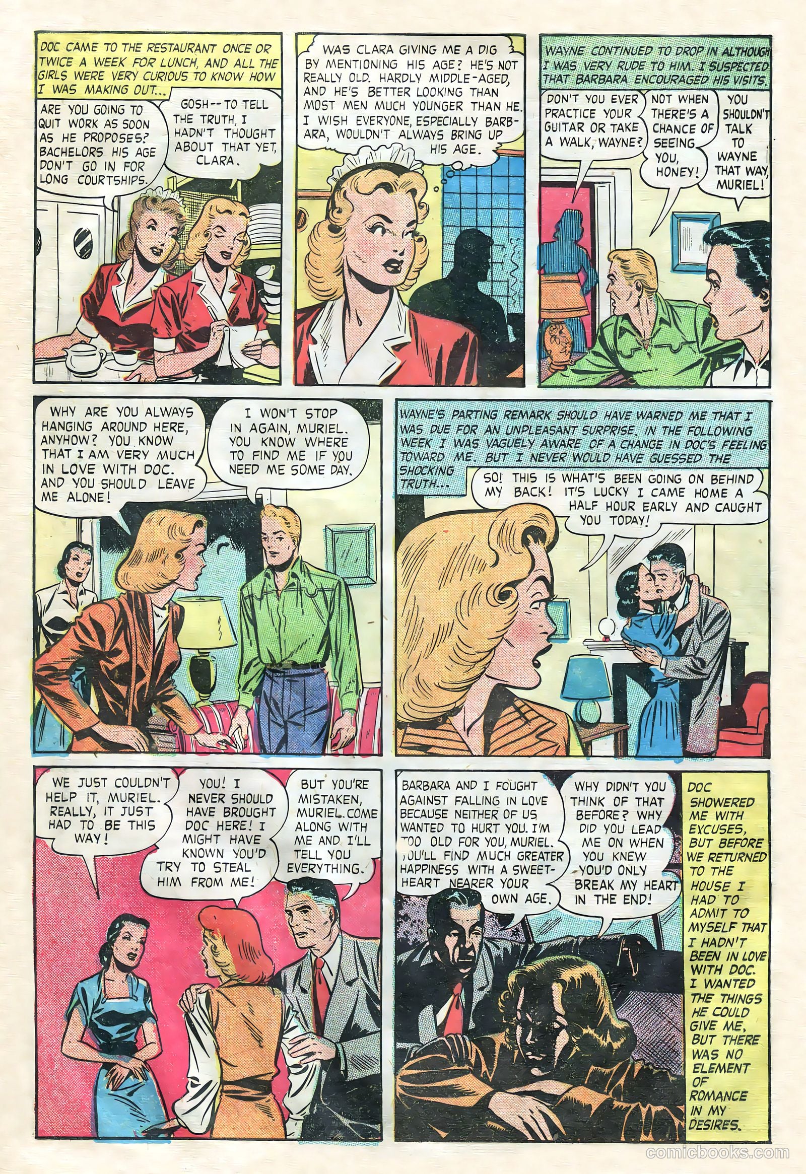 Teen-Age Romances #10 (1950) — page 12 of 36