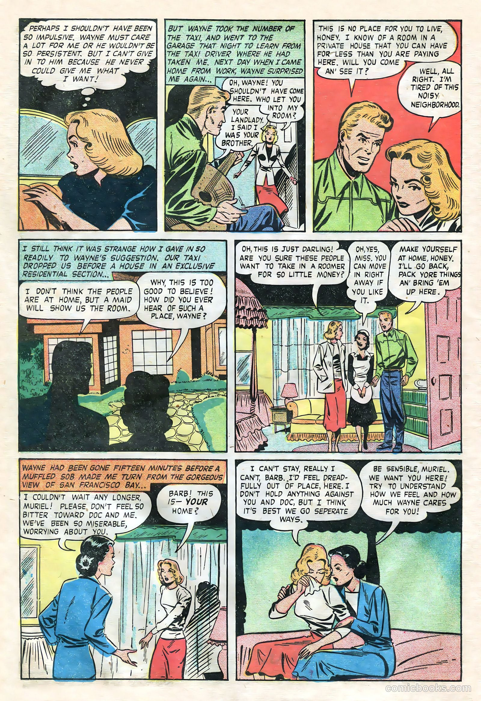 Teen-Age Romances #10 (1950) — page 14 of 36