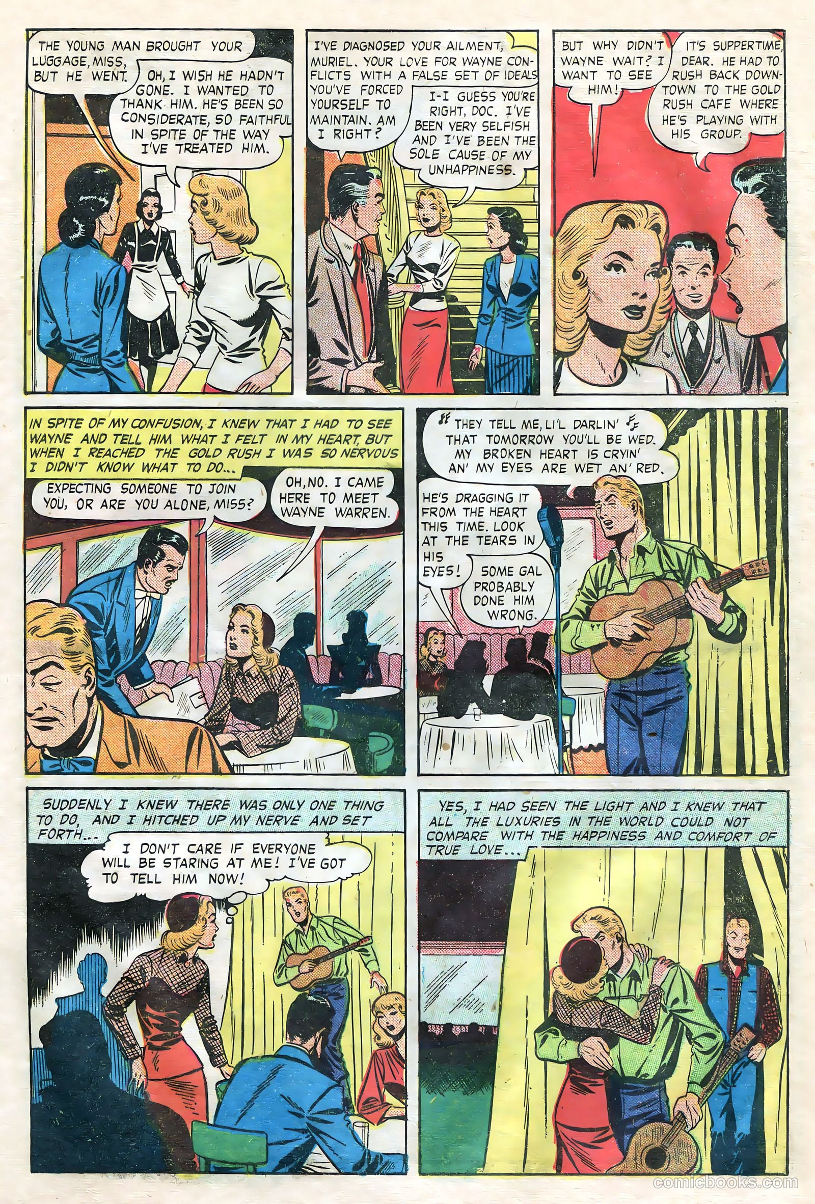 Teen-Age Romances #10 (1950) — page 15 of 36
