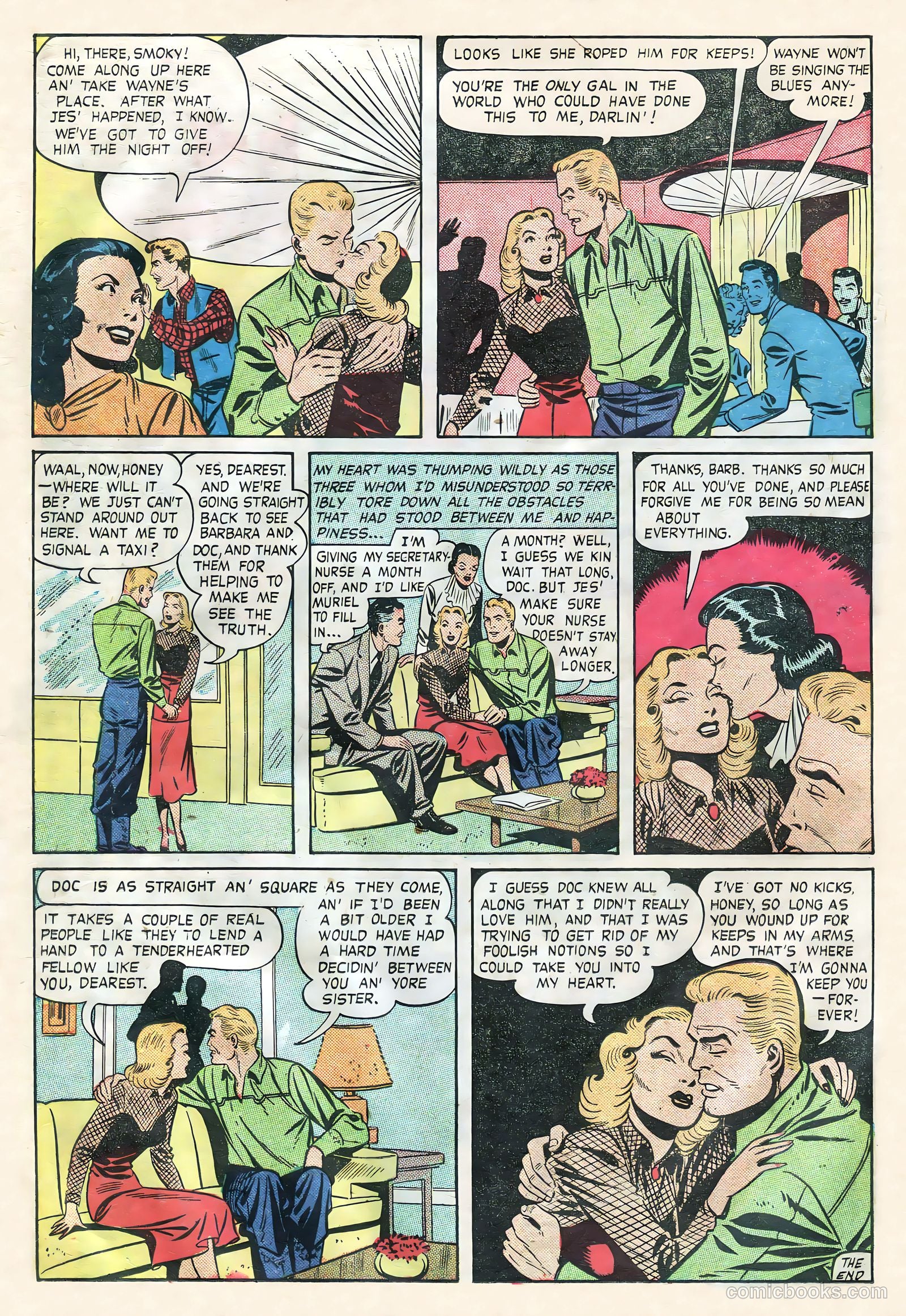 Teen-Age Romances #10 (1950) — page 16 of 36