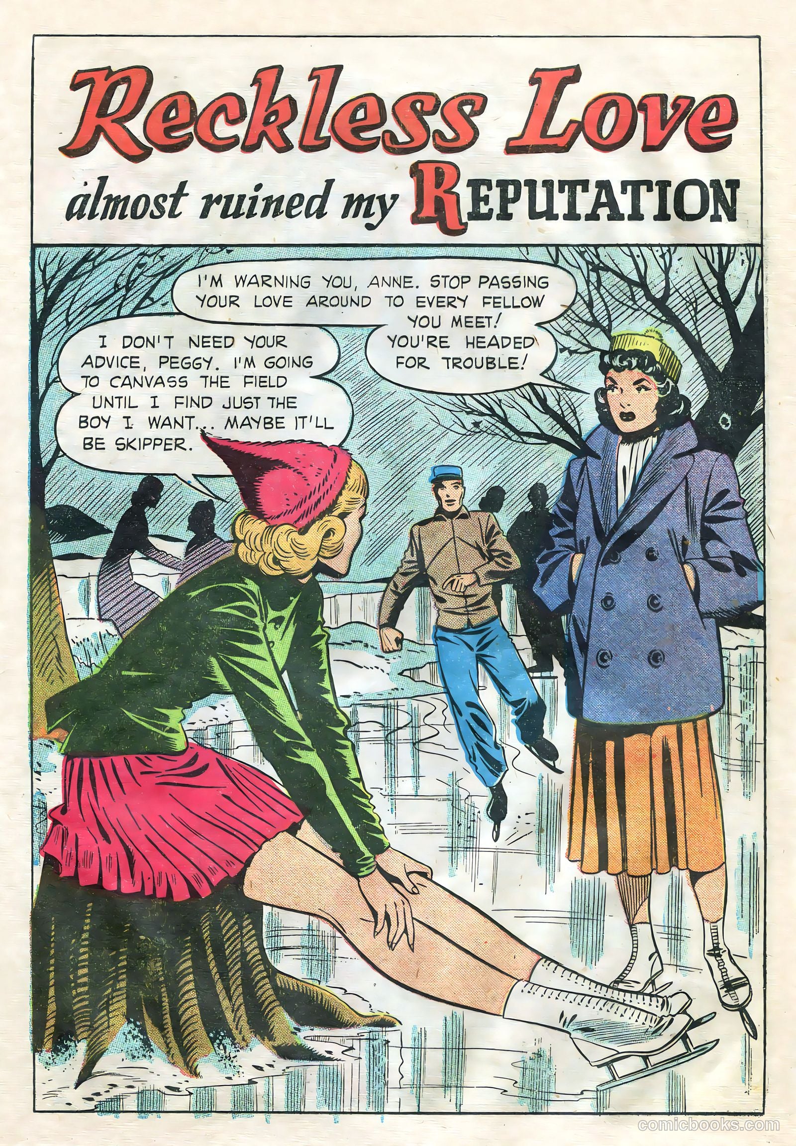 Teen-Age Romances #10 (1950) — page 17 of 36