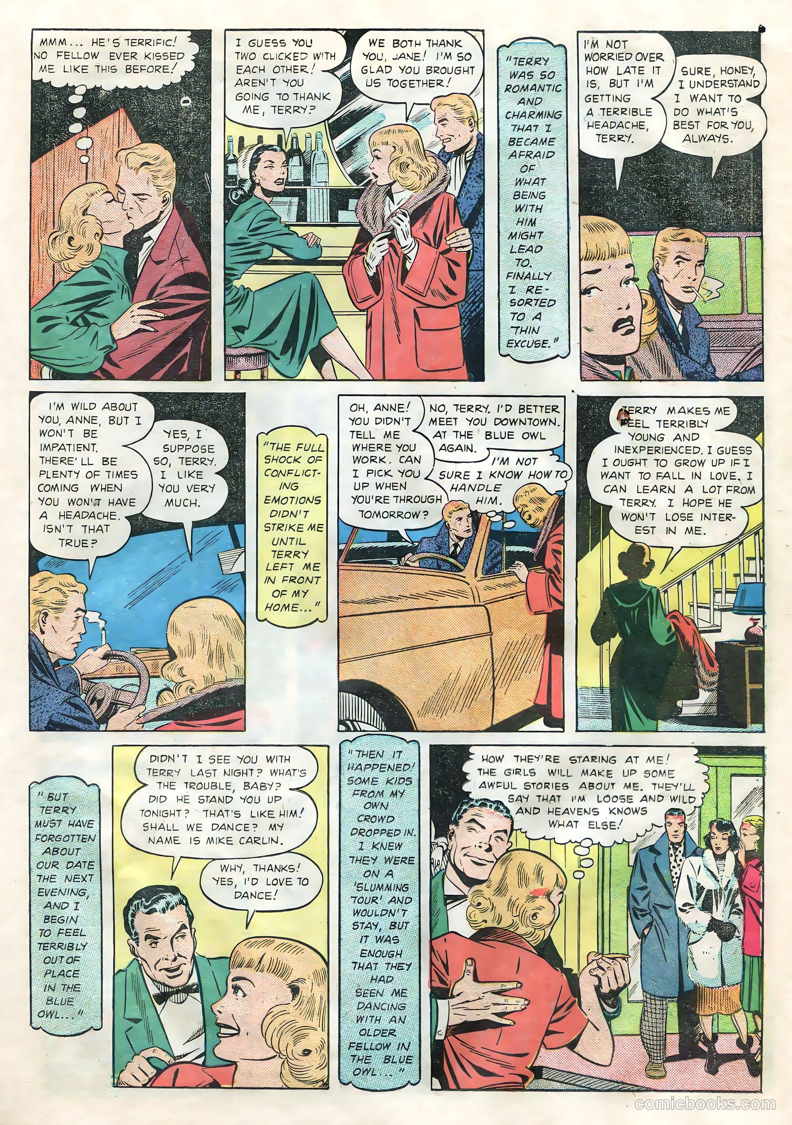Teen-Age Romances #10 (1950) — page 21 of 36
