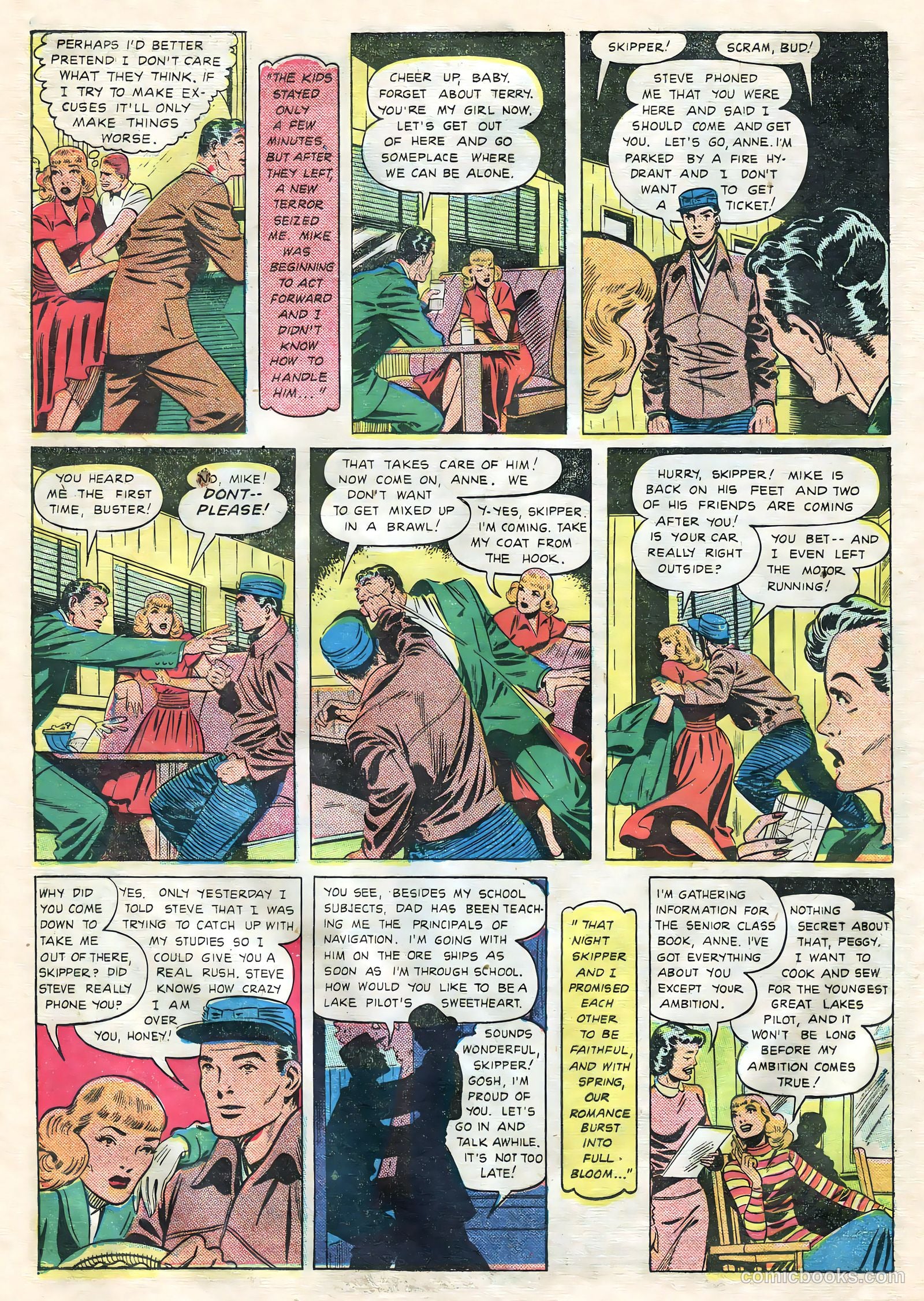 Teen-Age Romances #10 (1950) — page 22 of 36