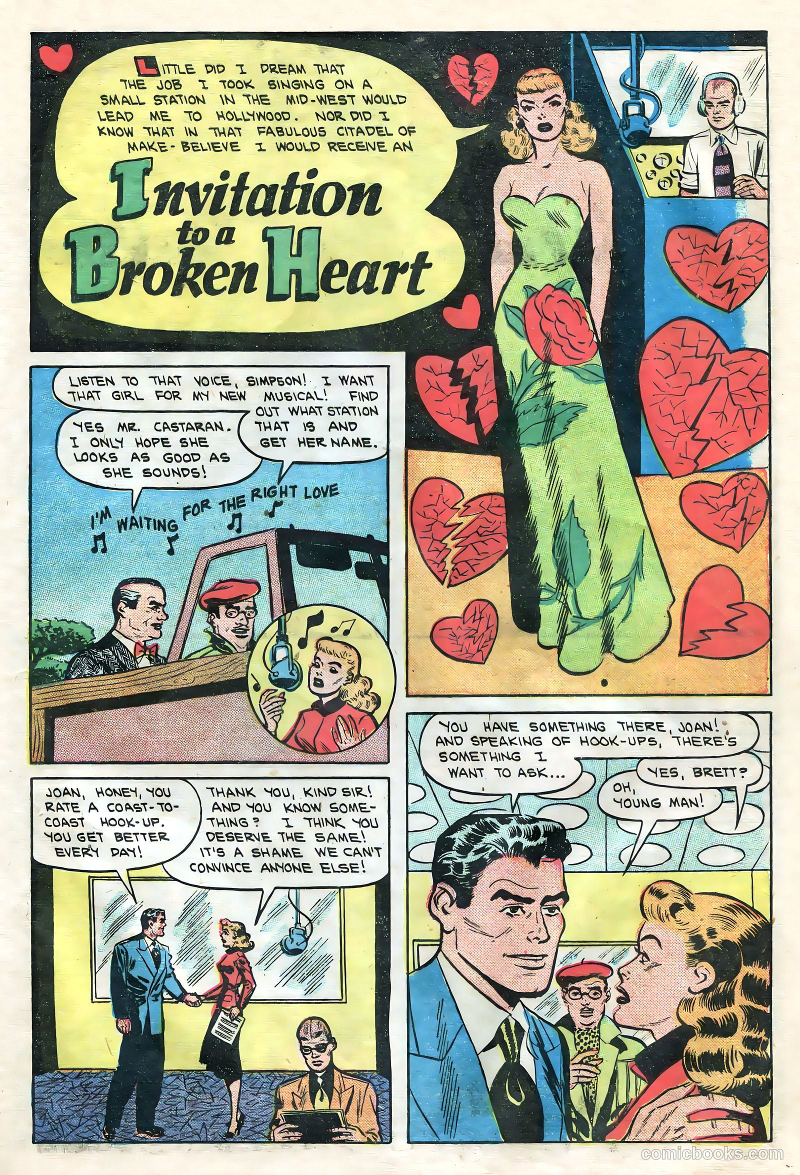 Teen-Age Romances #10 (1950) — page 23 of 36