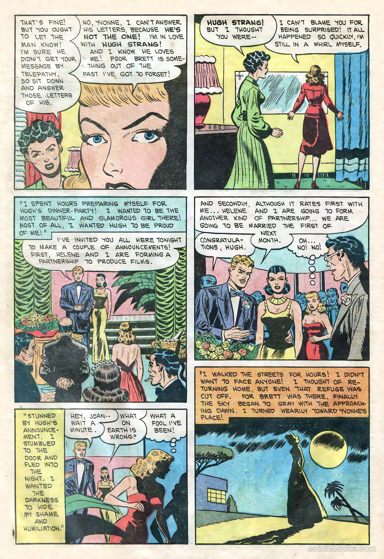 Teen-Age Romances #10 (1950) — page 28 of 36