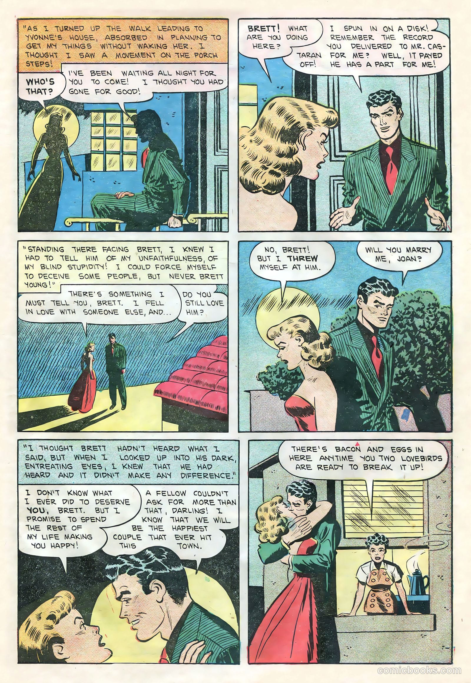 Teen-Age Romances #10 (1950) — page 29 of 36