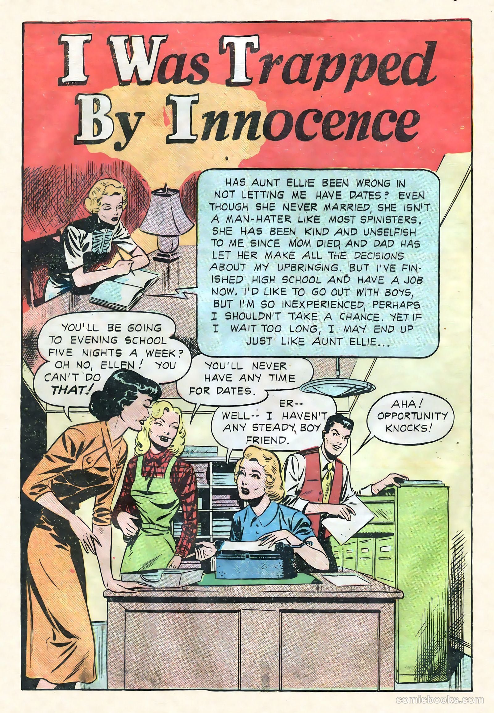Teen-Age Romances #10 (1950) — page 30 of 36