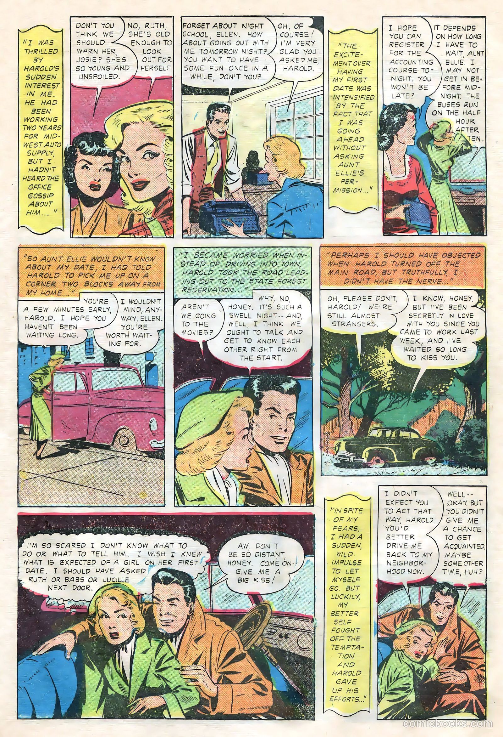 Teen-Age Romances #10 (1950) — page 31 of 36