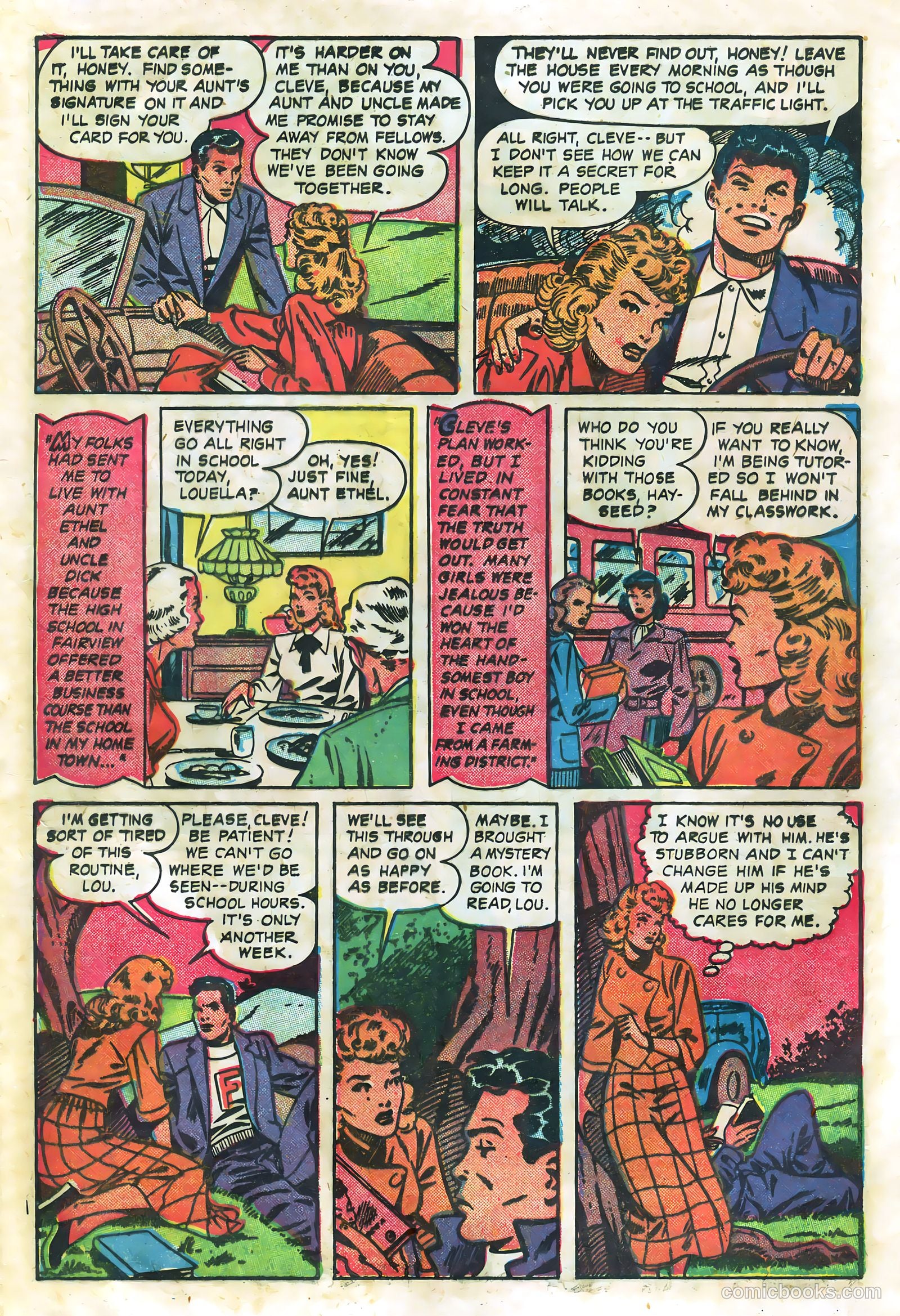 Teen-Age Romances #11 (1950) — page 16 of 36
