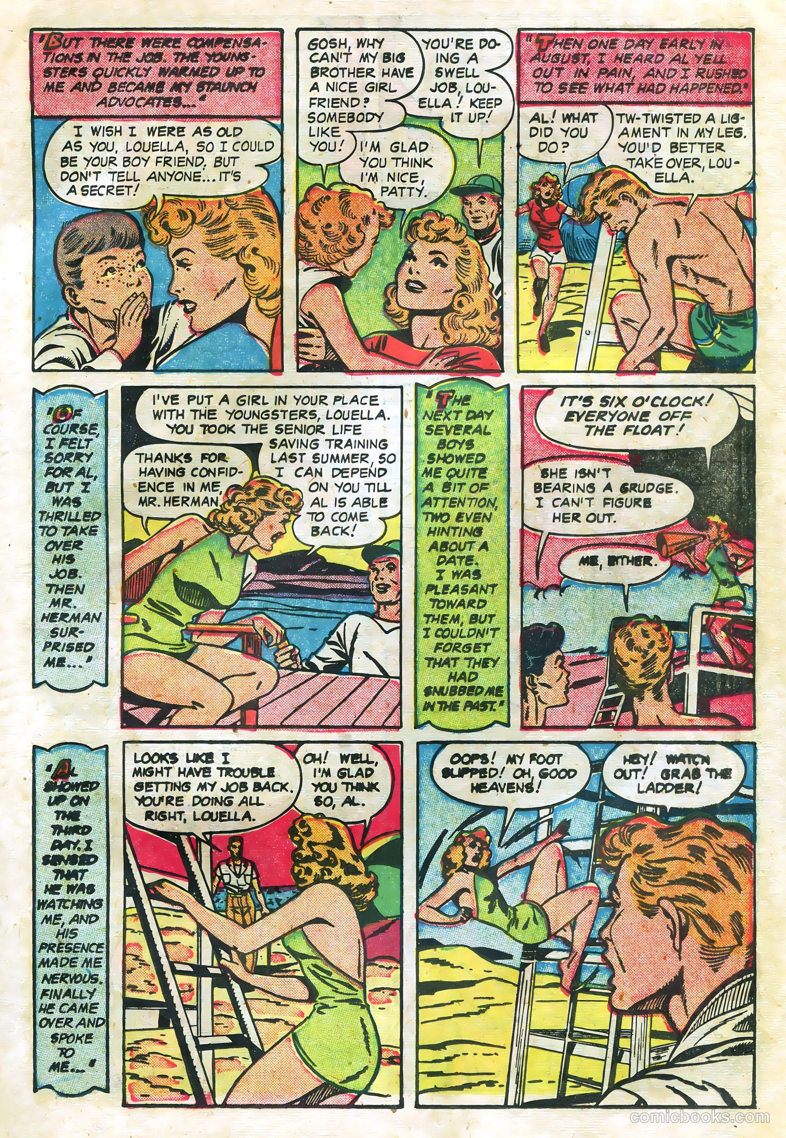 Teen-Age Romances #11 (1950) — page 19 of 36