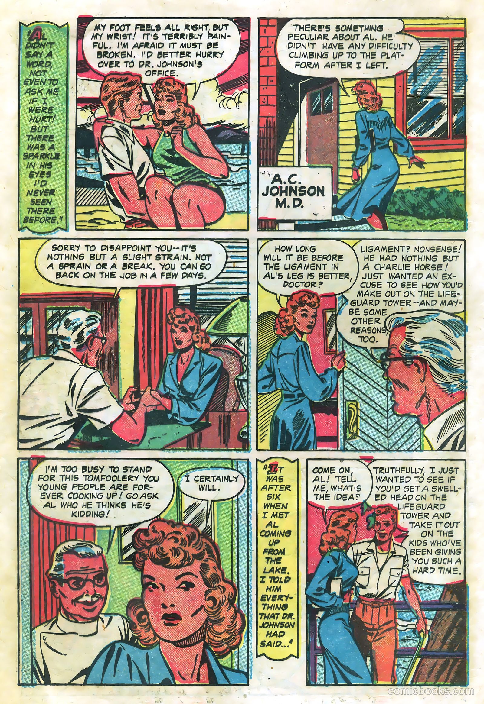 Teen-Age Romances #11 (1950) — page 20 of 36