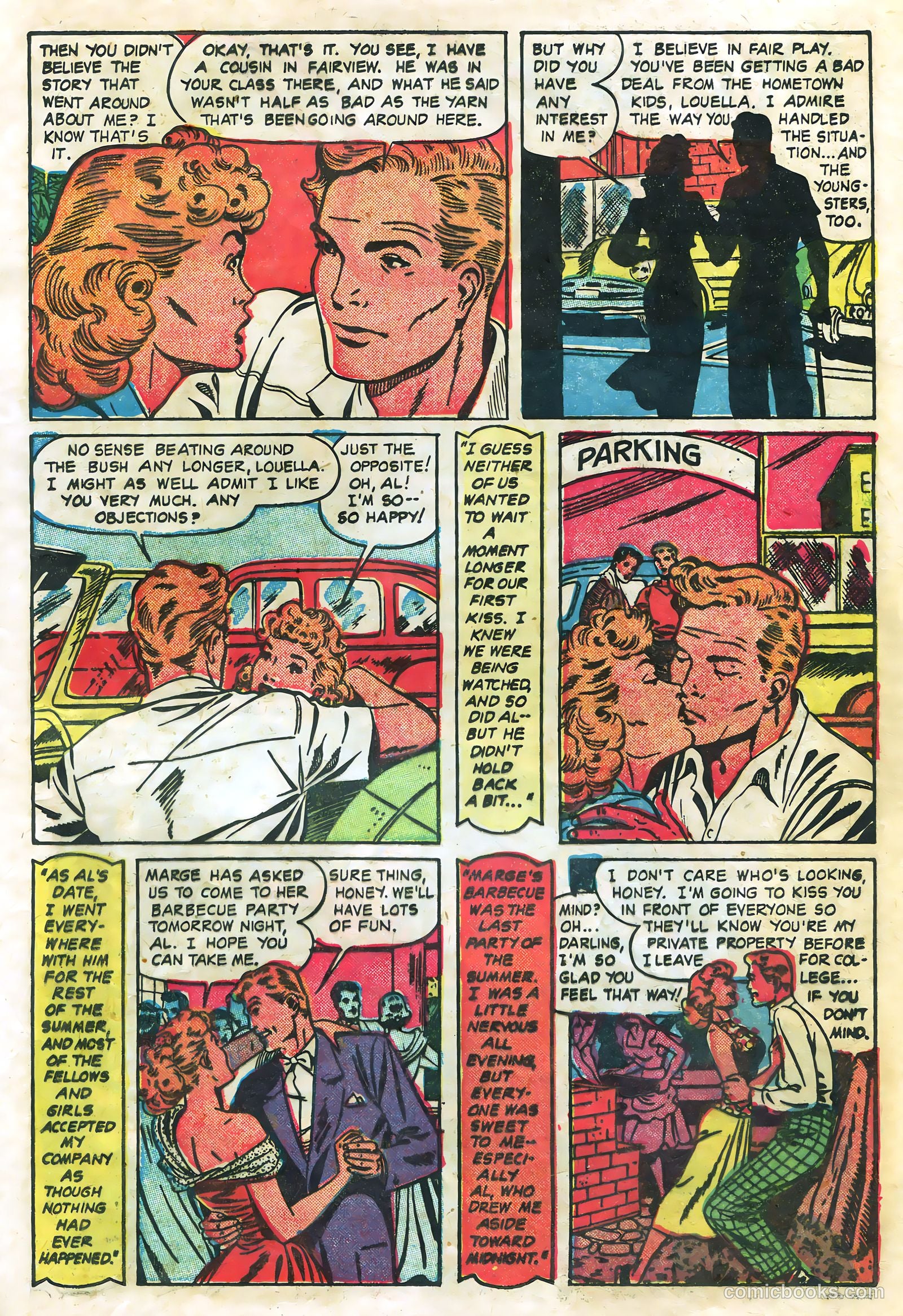 Teen-Age Romances #11 (1950) — page 21 of 36