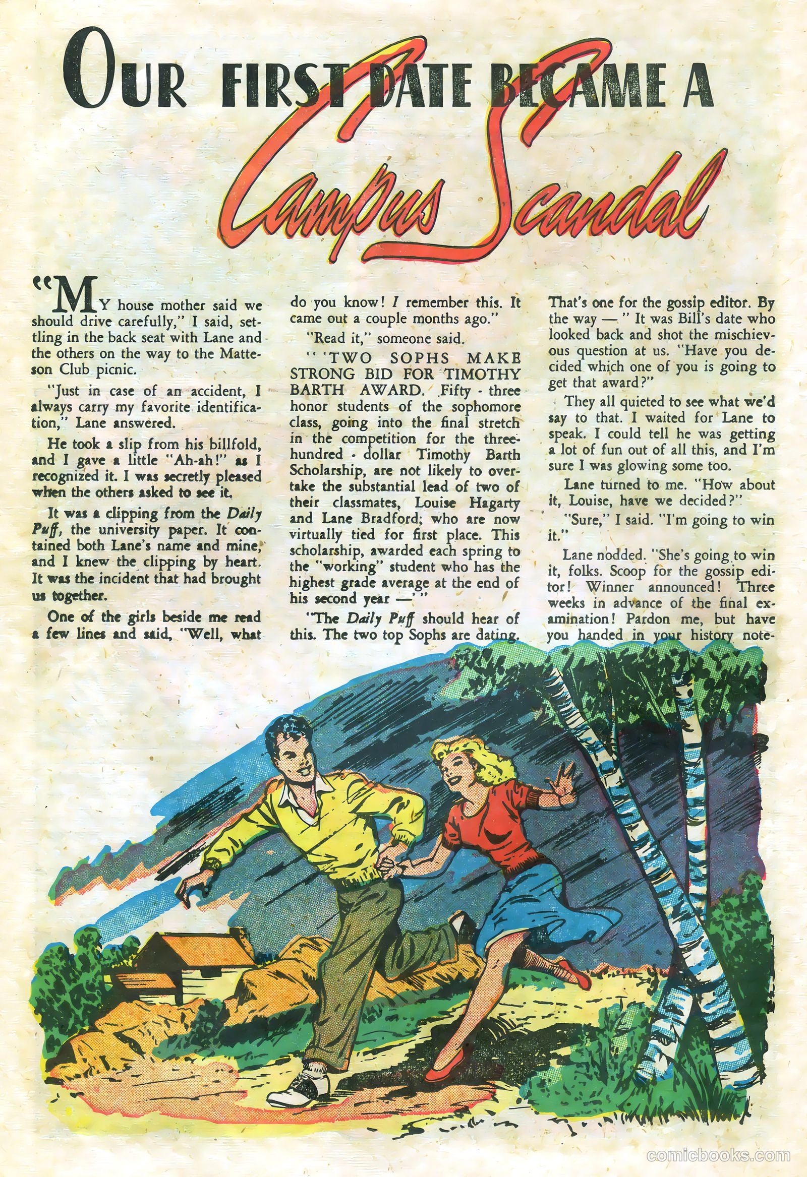 Teen-Age Romances #11 (1950) — page 22 of 36