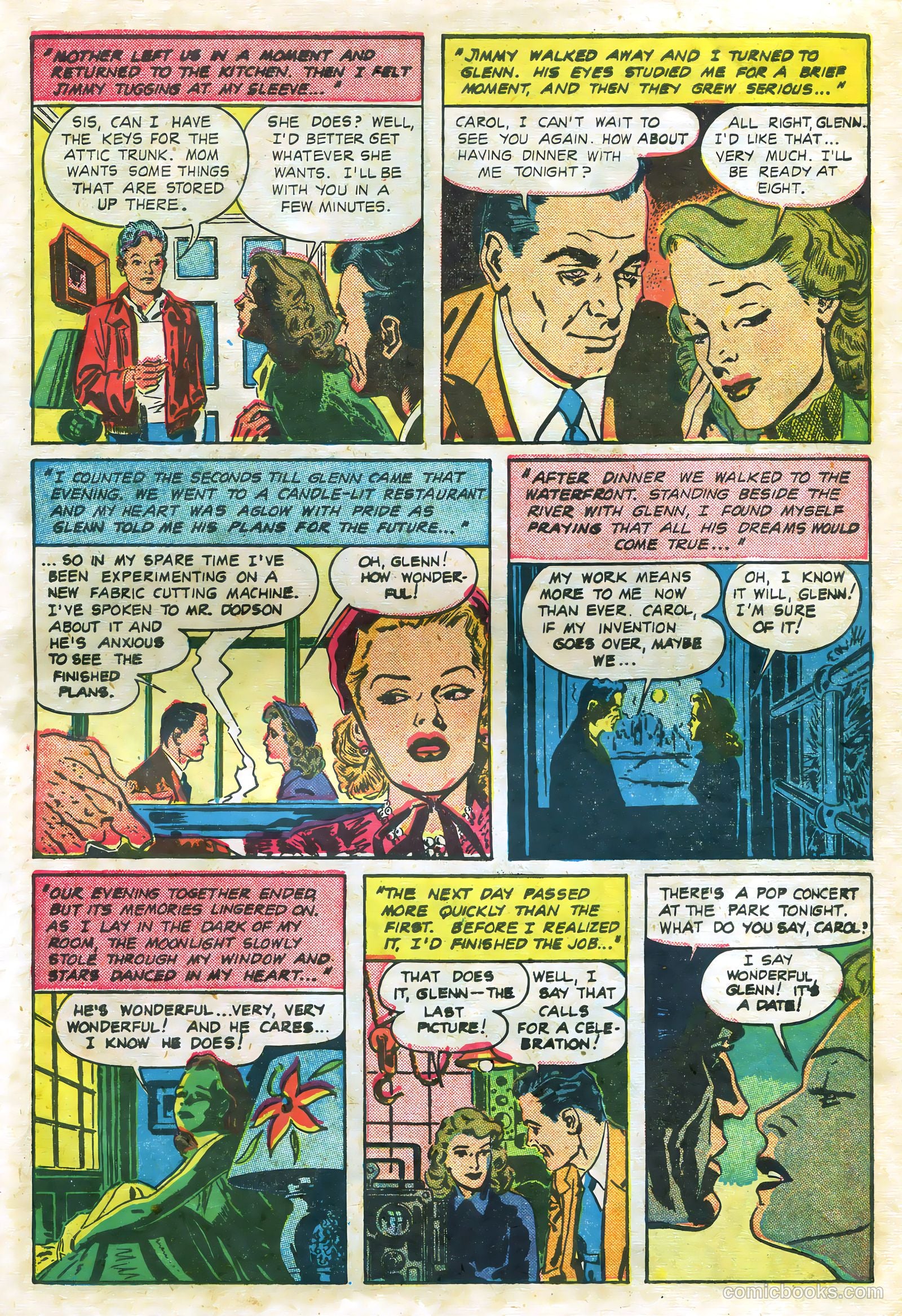 Teen-Age Romances #11 (1950) — page 27 of 36