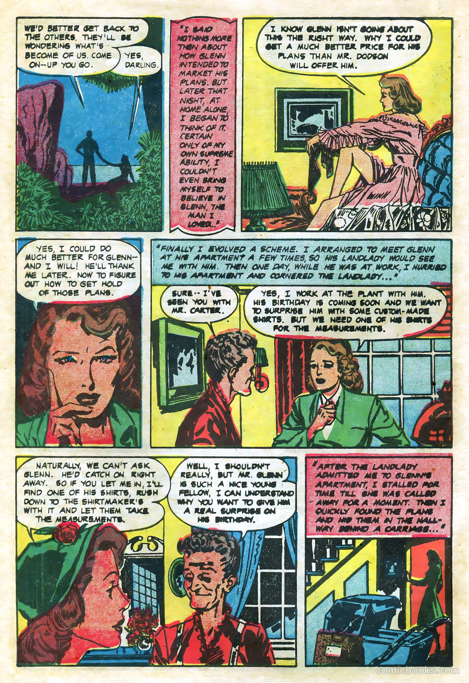 Teen-Age Romances #11 (1950) — page 30 of 36