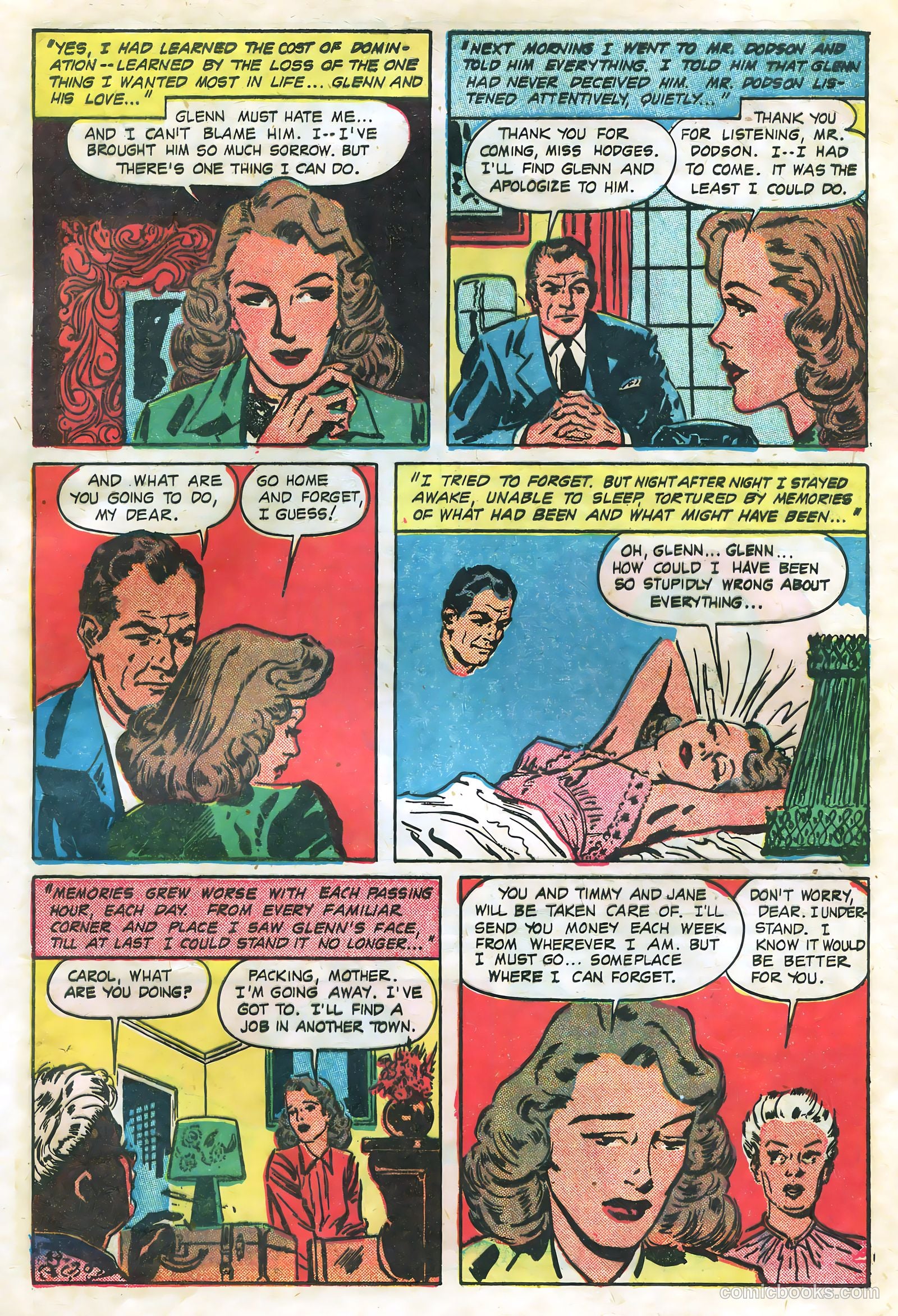 Teen-Age Romances #11 (1950) — page 33 of 36