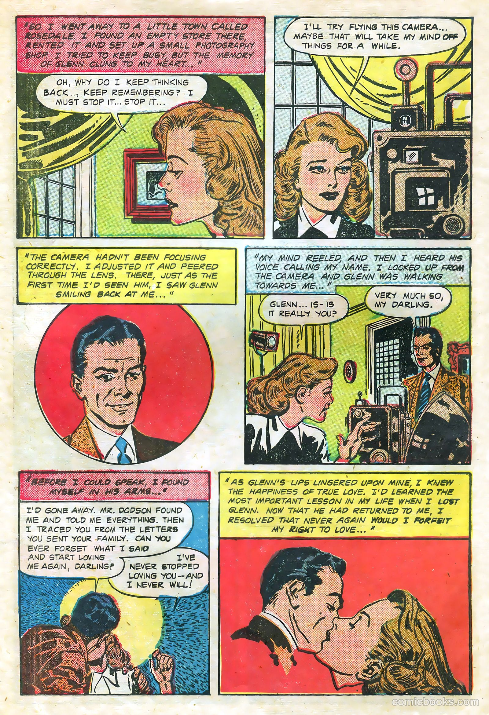 Teen-Age Romances #11 (1950) — page 34 of 36