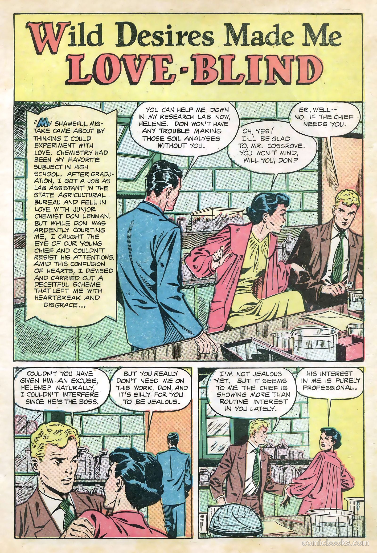 Teen-Age Romances #12 (1950) — page 3 of 36