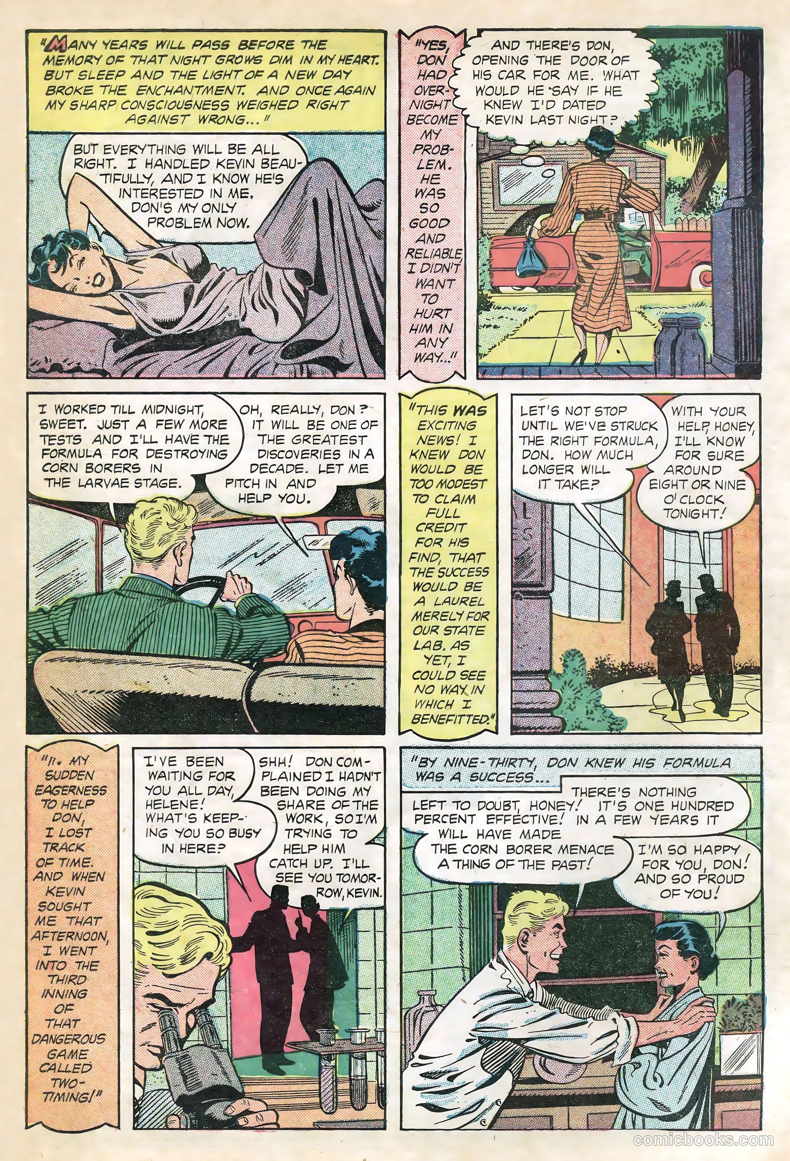 Teen-Age Romances #12 (1950) — page 6 of 36