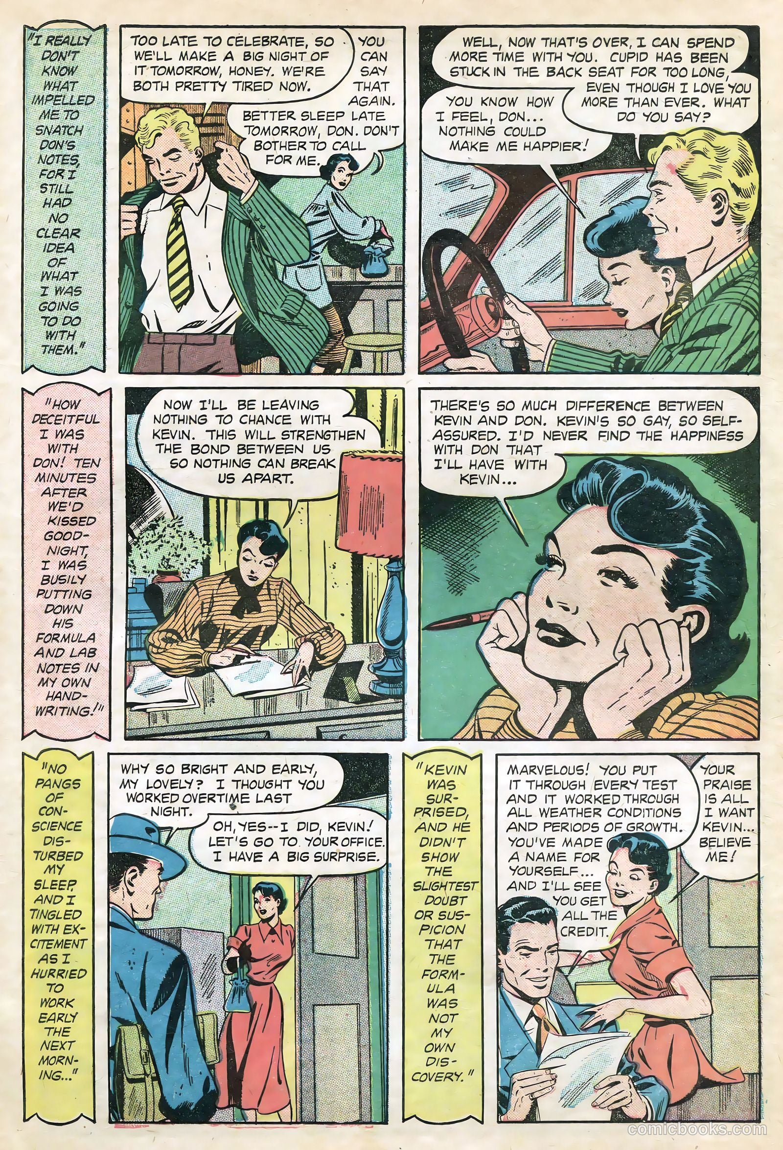 Teen-Age Romances #12 (1950) — page 7 of 36