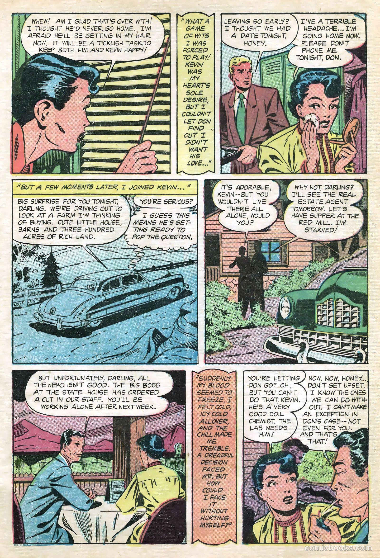 Teen-Age Romances #12 (1950) — page 9 of 36