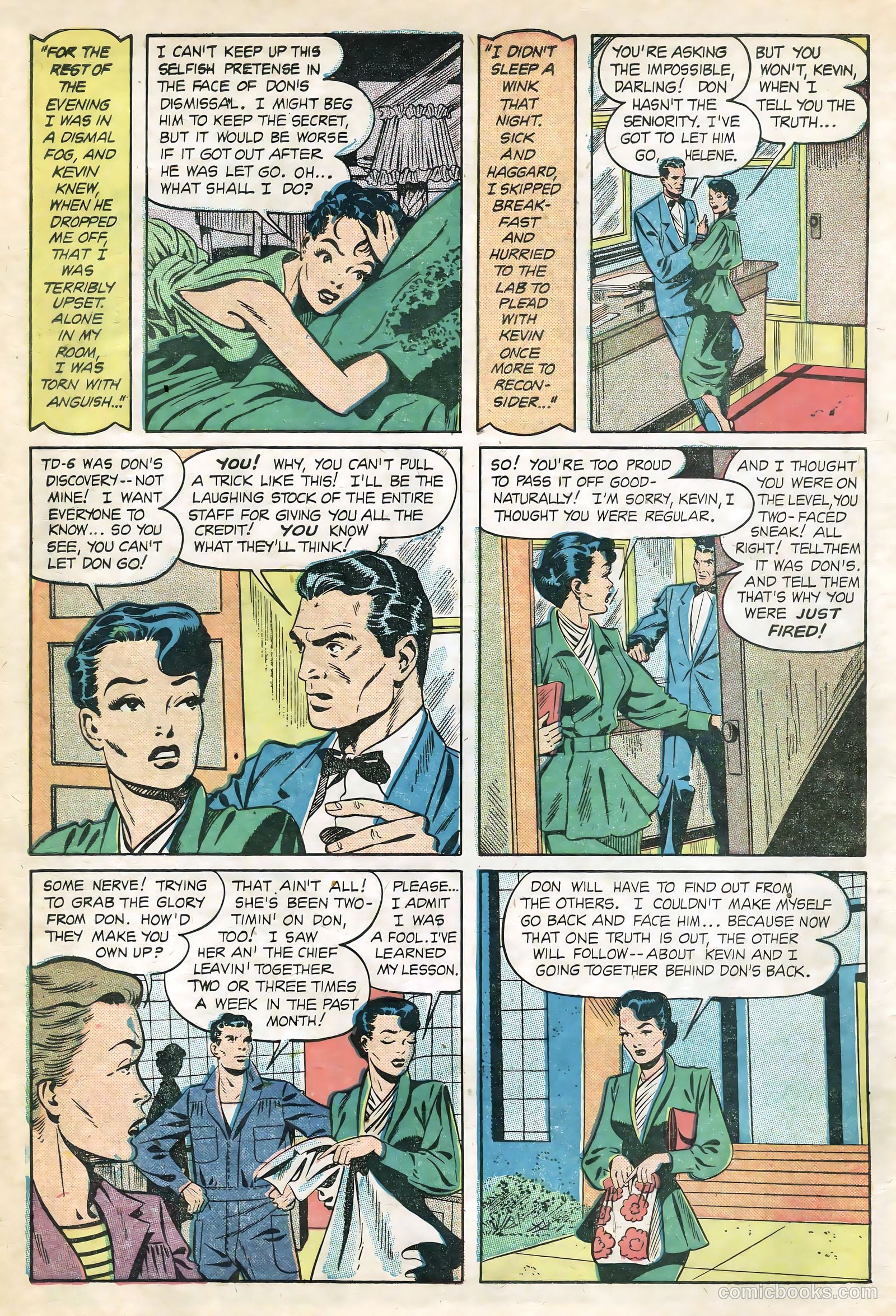 Teen-Age Romances #12 (1950) — page 10 of 36