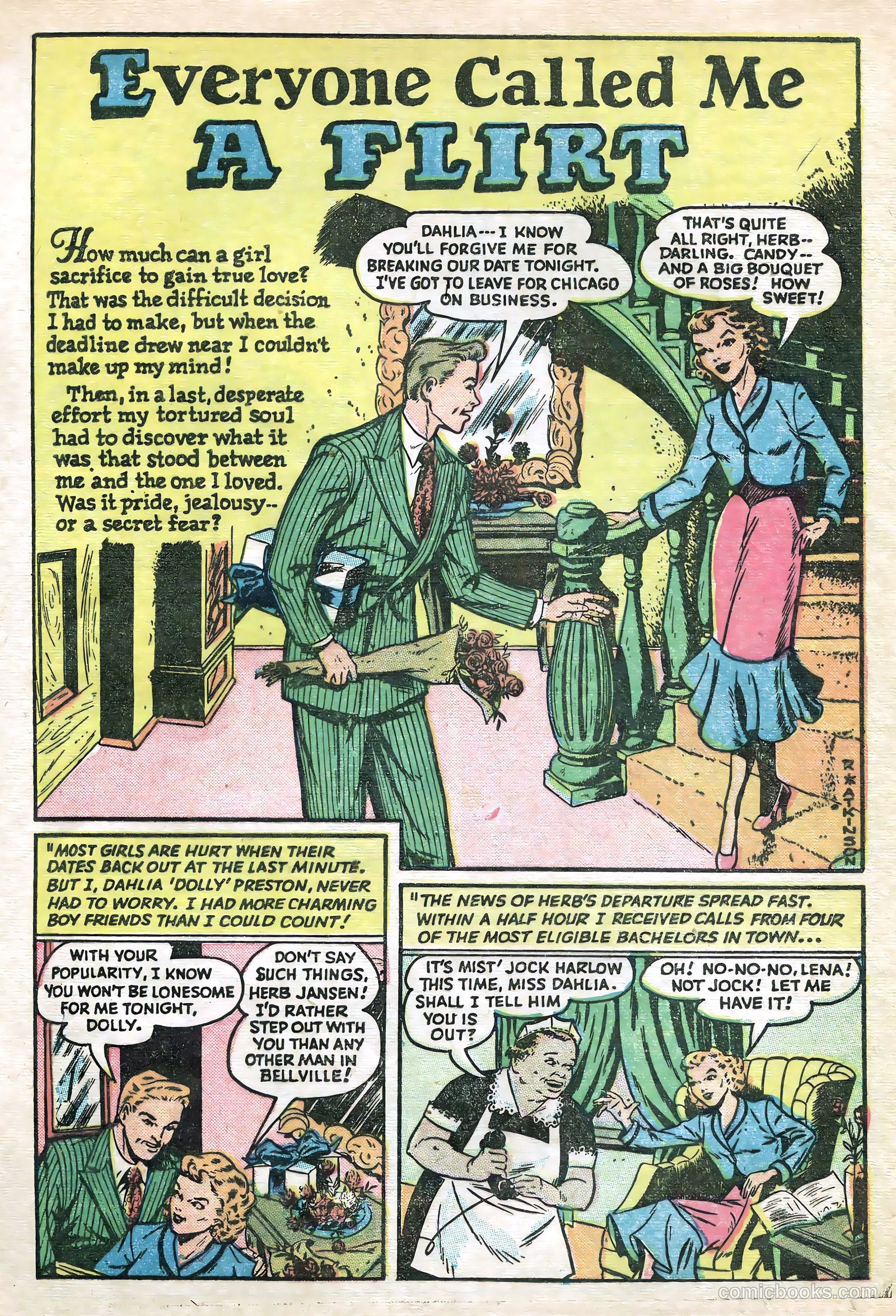 Teen-Age Romances #12 (1950) — page 13 of 36