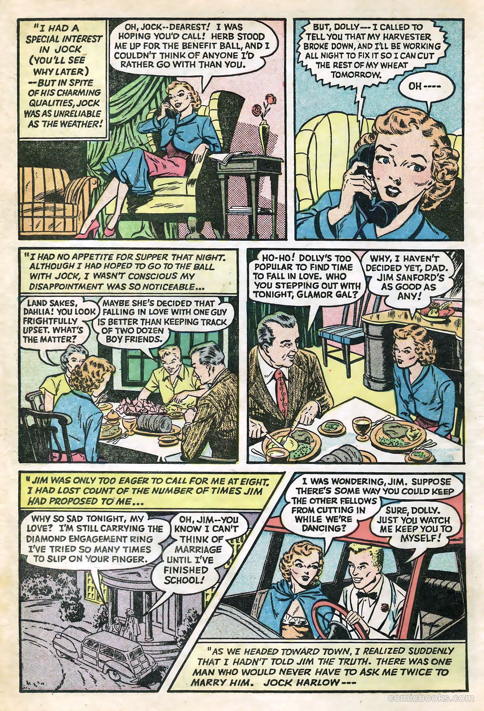 Teen-Age Romances #12 (1950) — page 14 of 36