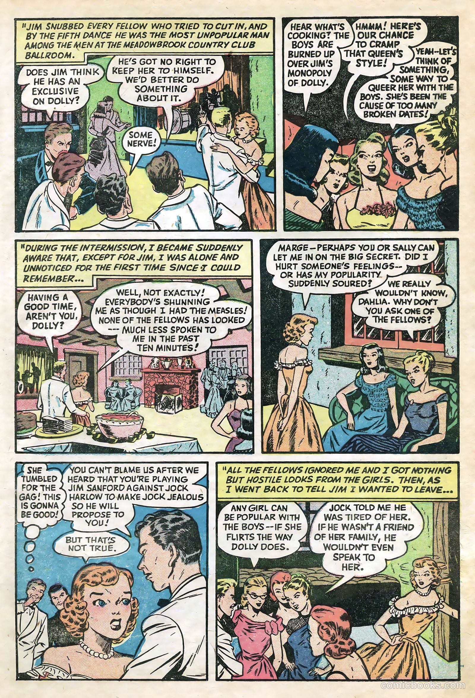 Teen-Age Romances #12 (1950) — page 15 of 36