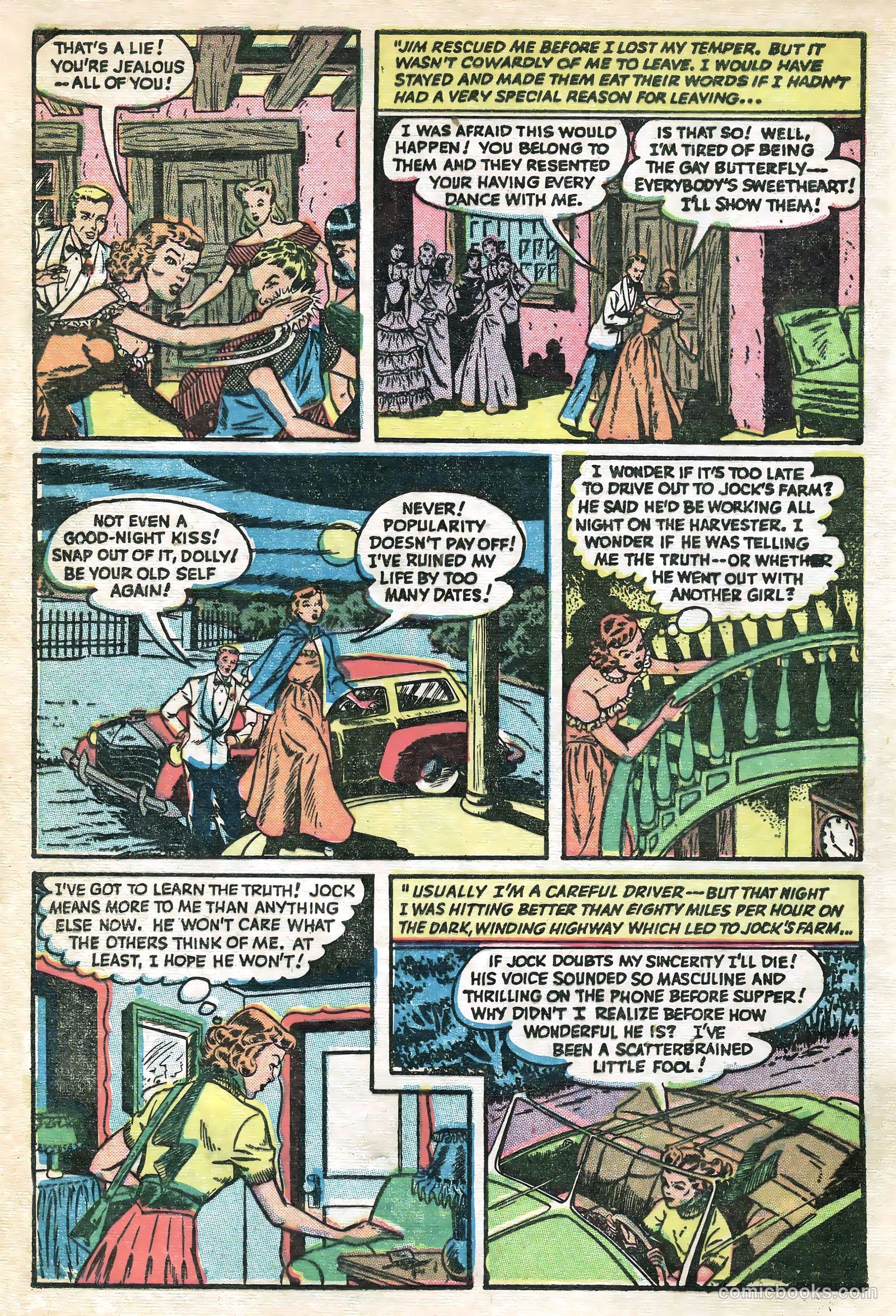Teen-Age Romances #12 (1950) — page 16 of 36