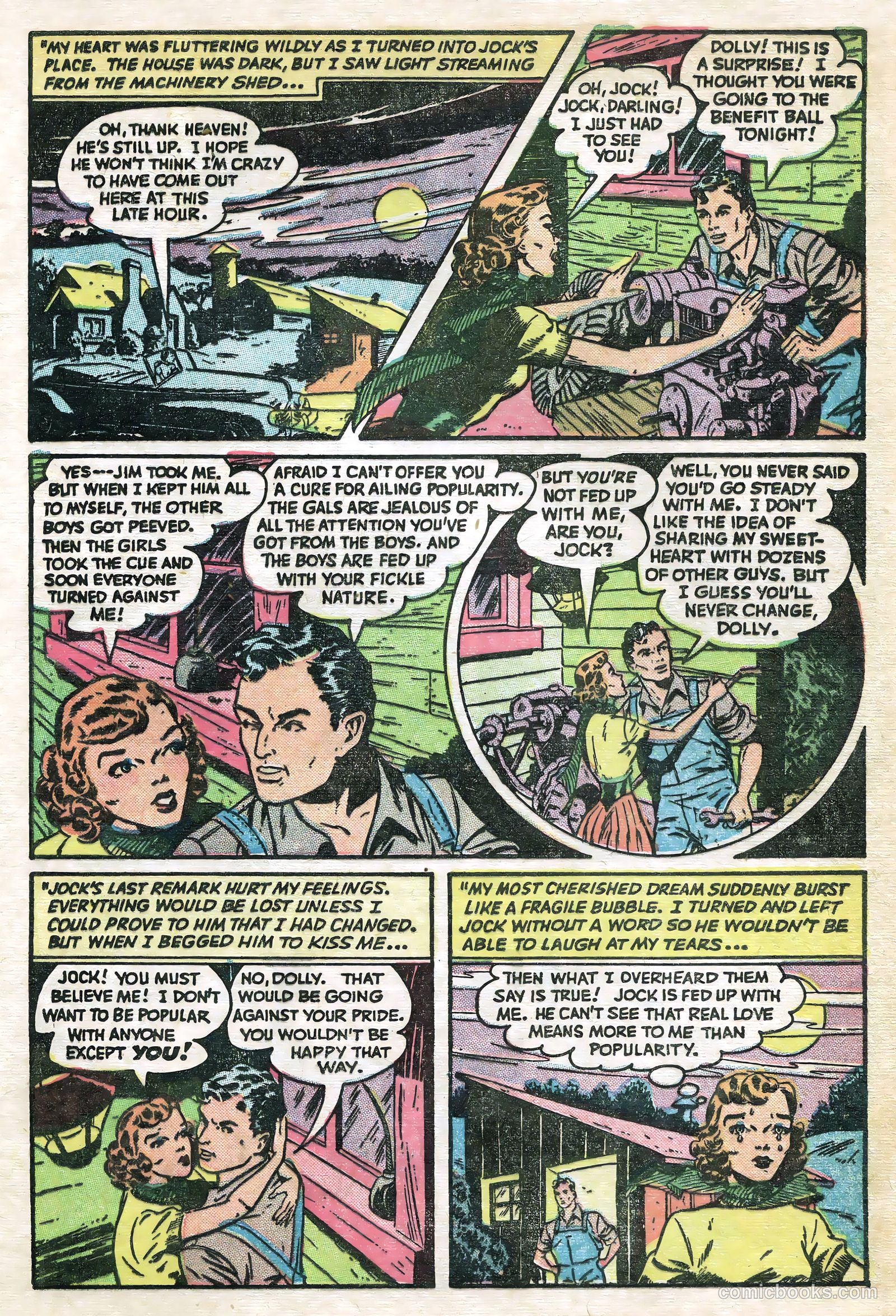 Teen-Age Romances #12 (1950) — page 17 of 36