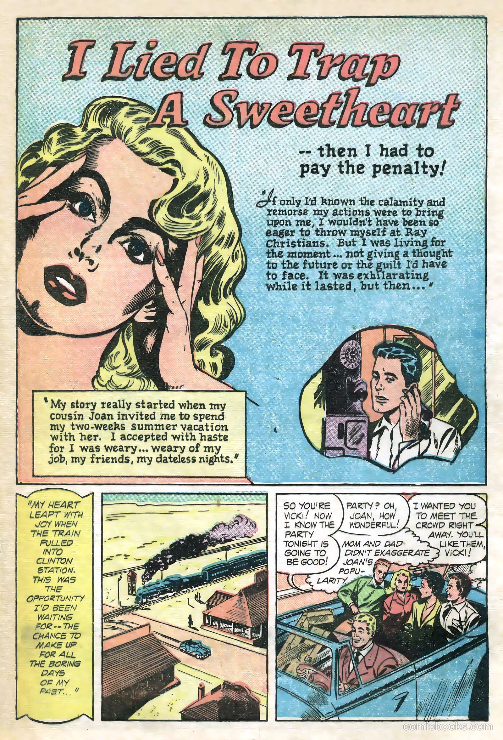 Teen-Age Romances #12 (1950) — page 20 of 36