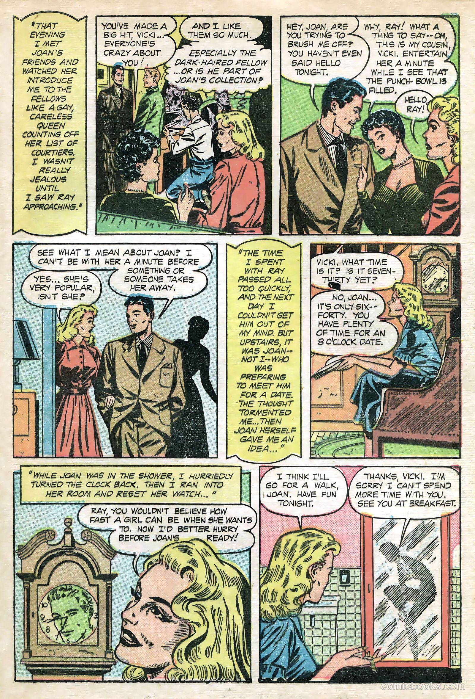 Teen-Age Romances #12 (1950) — page 21 of 36