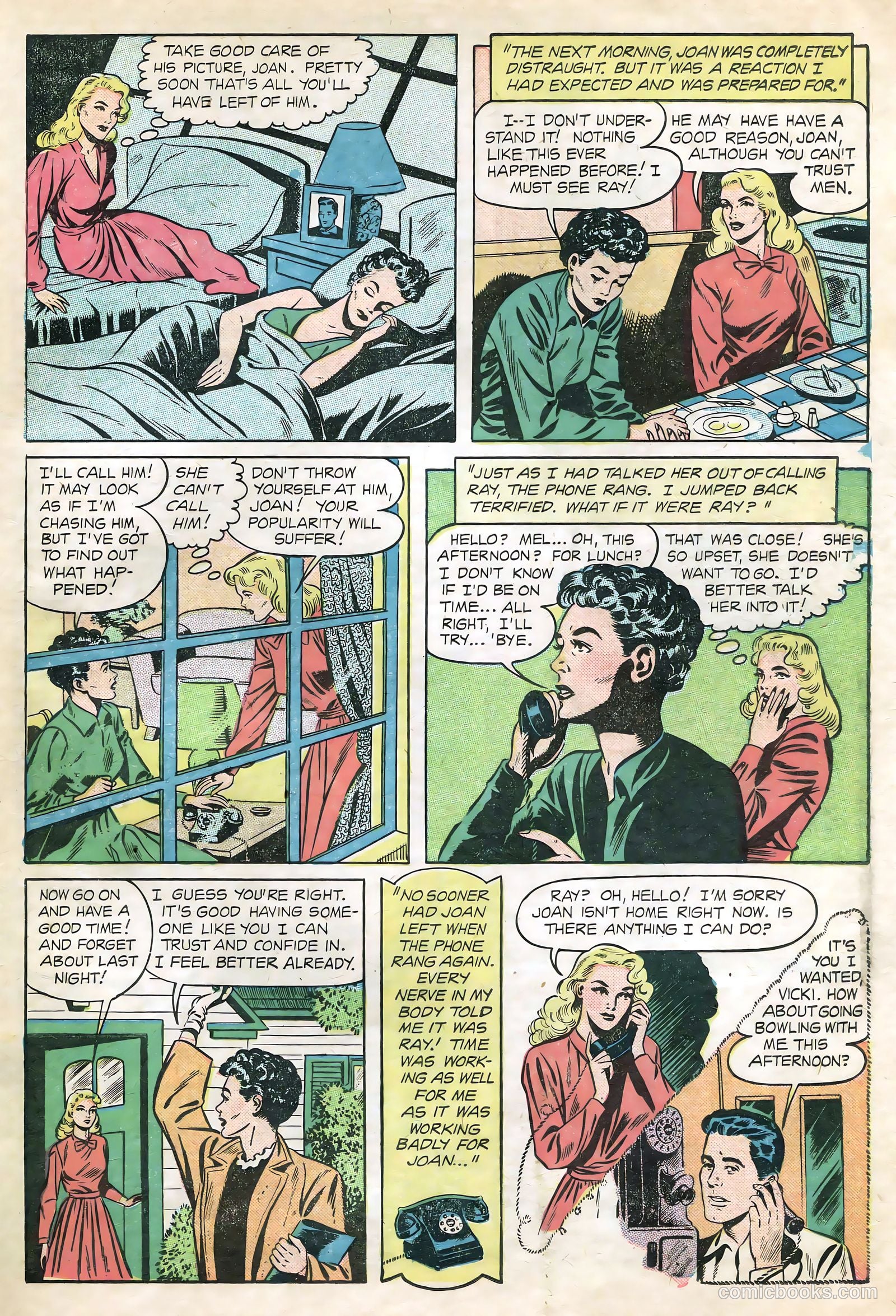Teen-Age Romances #12 (1950) — page 23 of 36