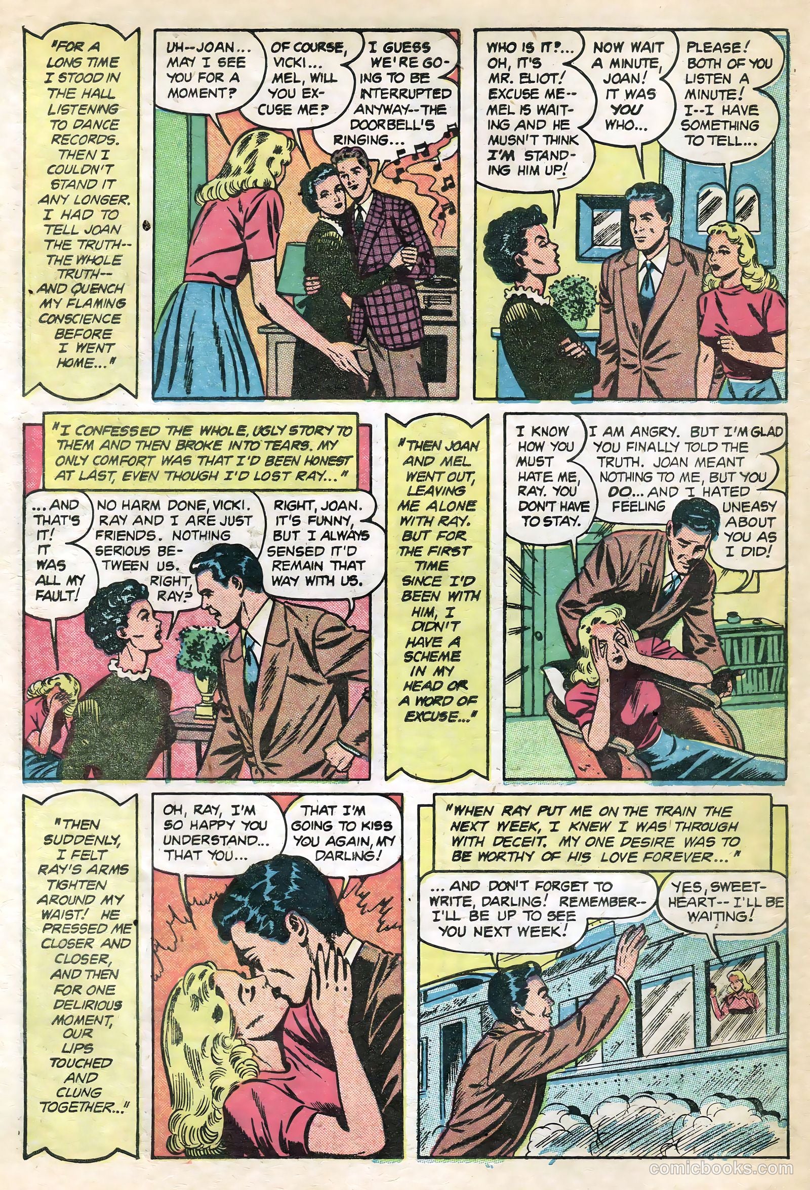 Teen-Age Romances #12 (1950) — page 26 of 36