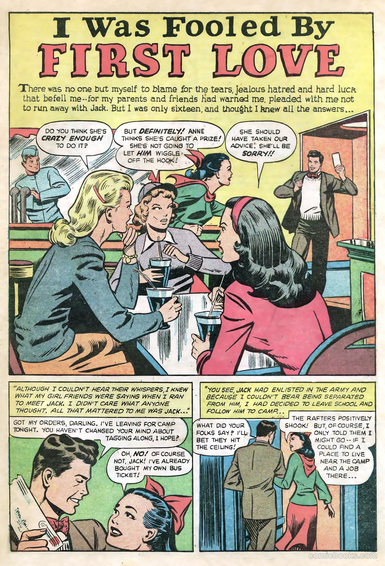 Teen-Age Romances #12 (1950) — page 27 of 36