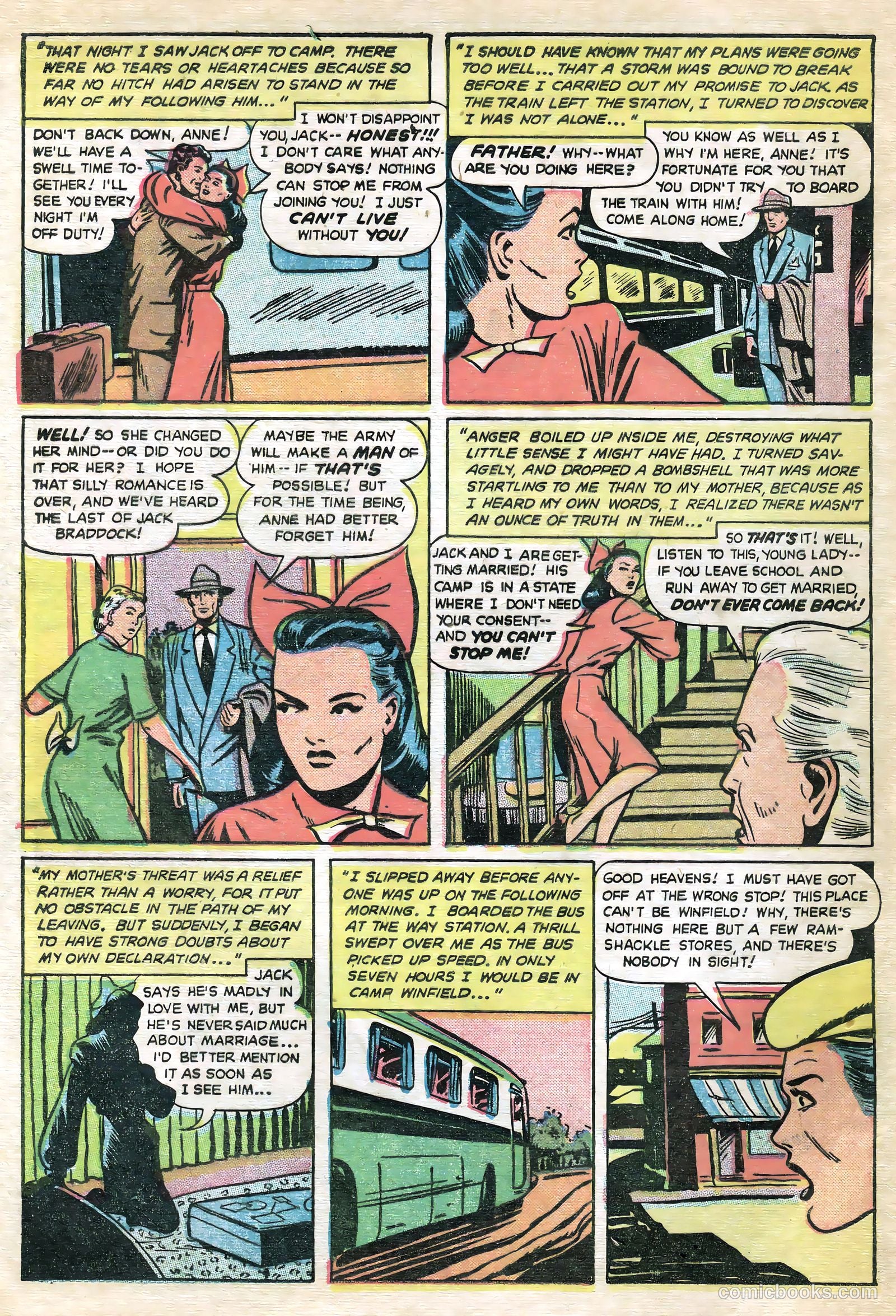 Teen-Age Romances #12 (1950) — page 28 of 36
