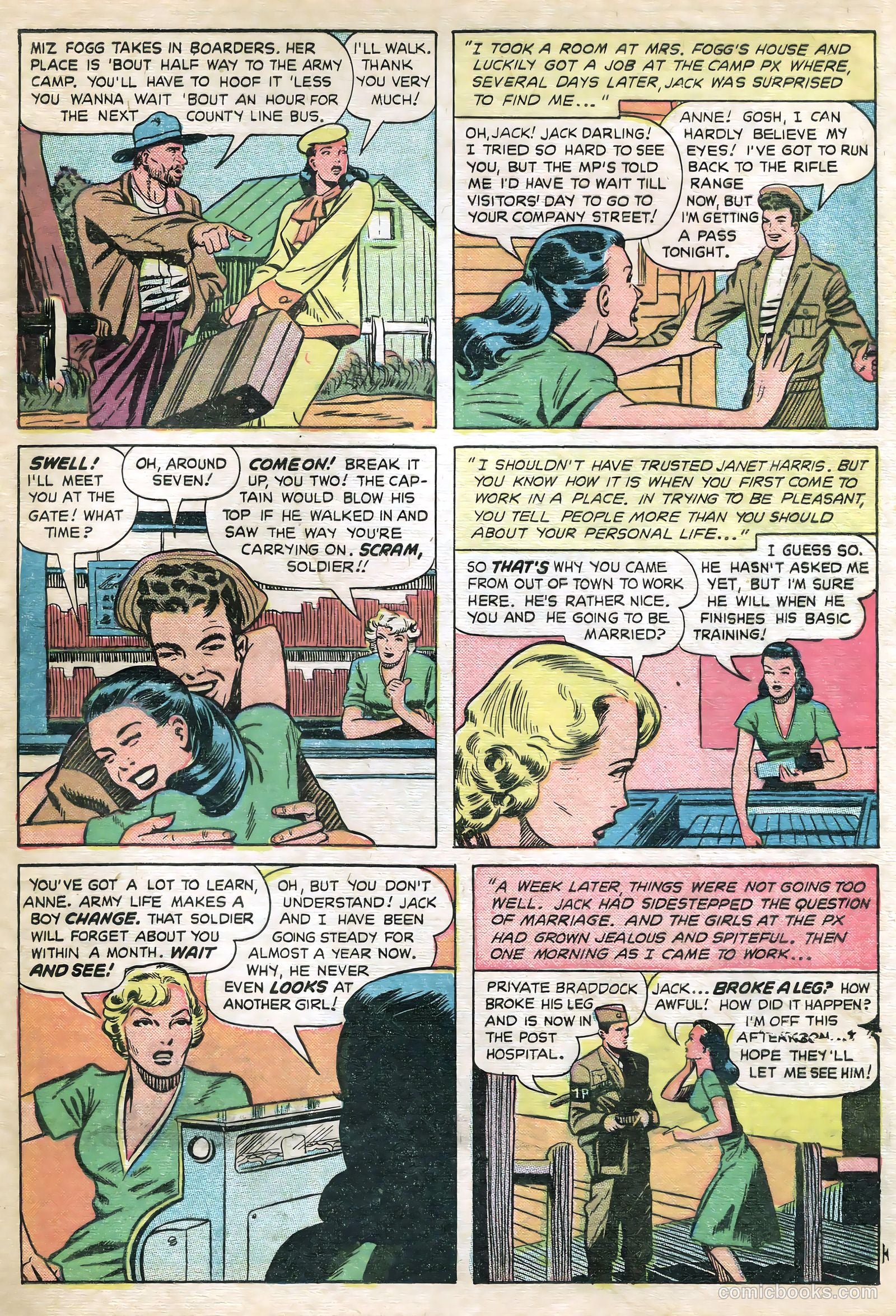Teen-Age Romances #12 (1950) — page 29 of 36