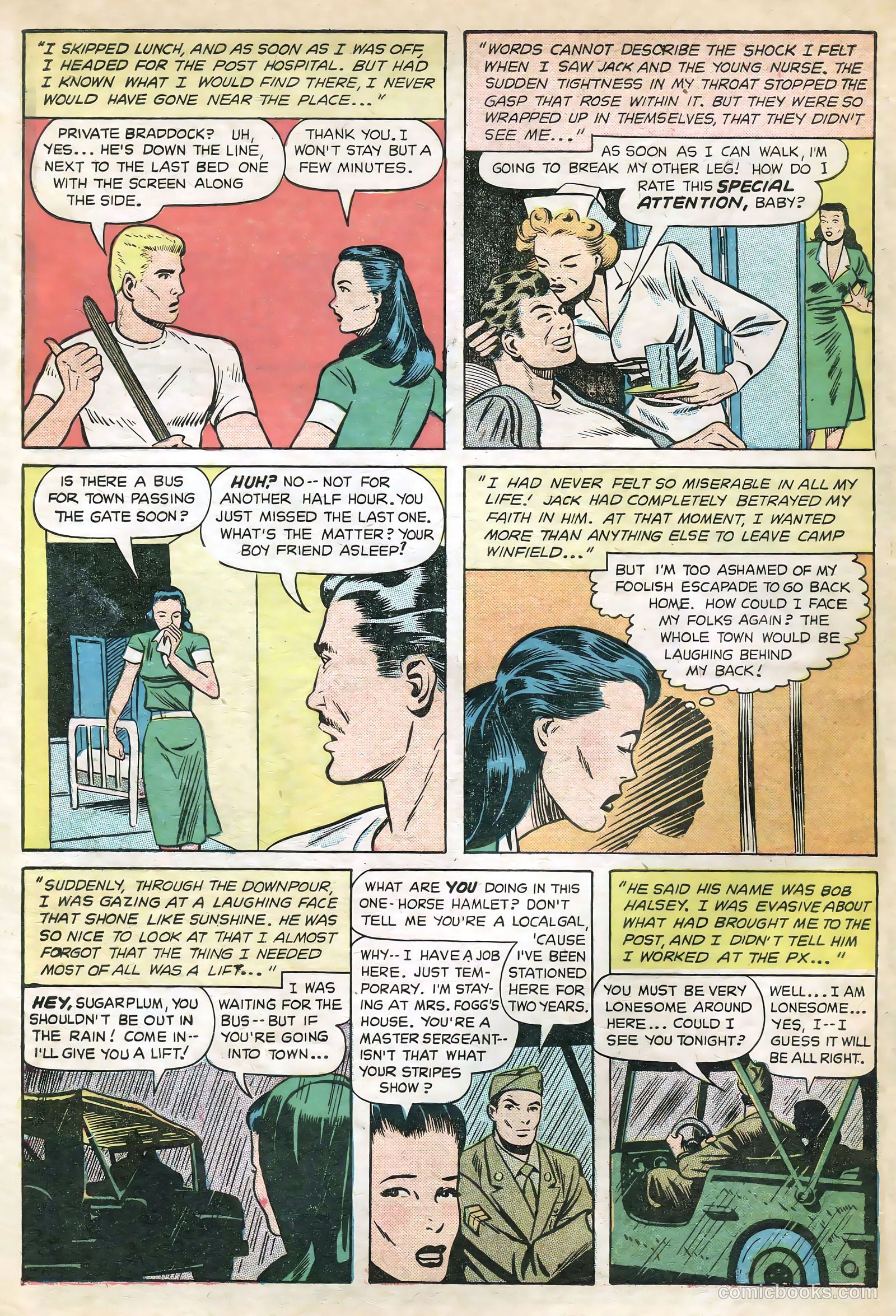 Teen-Age Romances #12 (1950) — page 30 of 36
