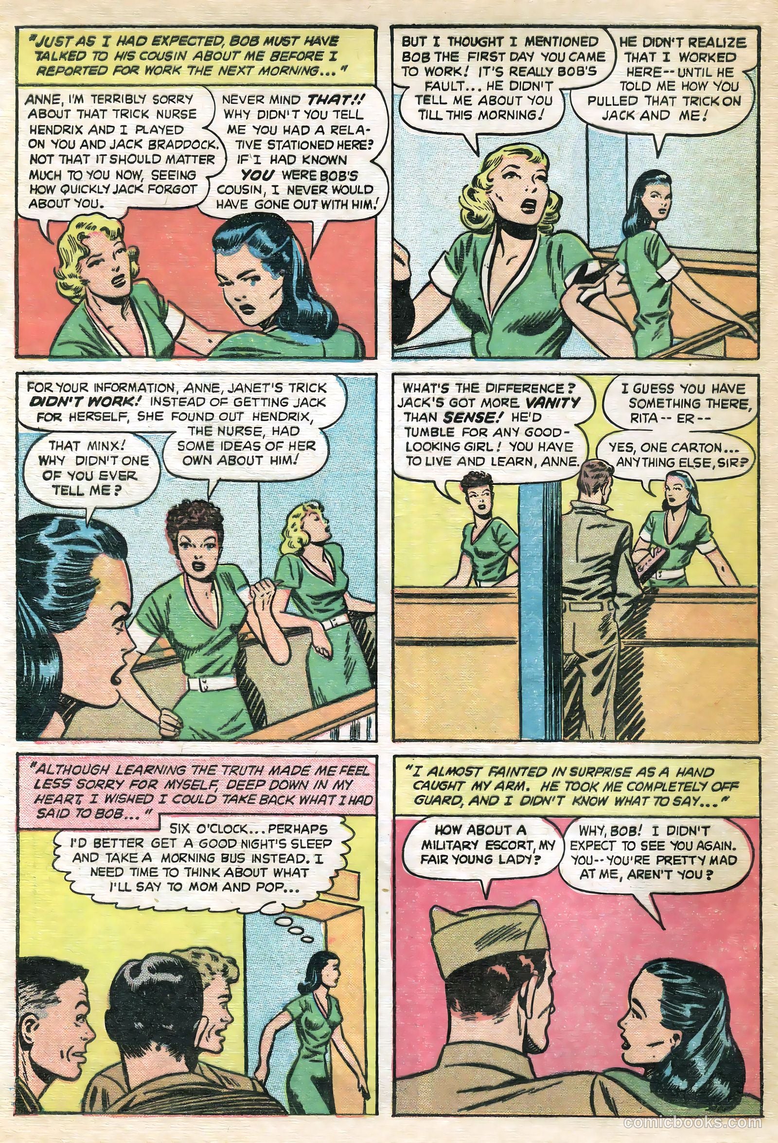 Teen-Age Romances #12 (1950) — page 32 of 36