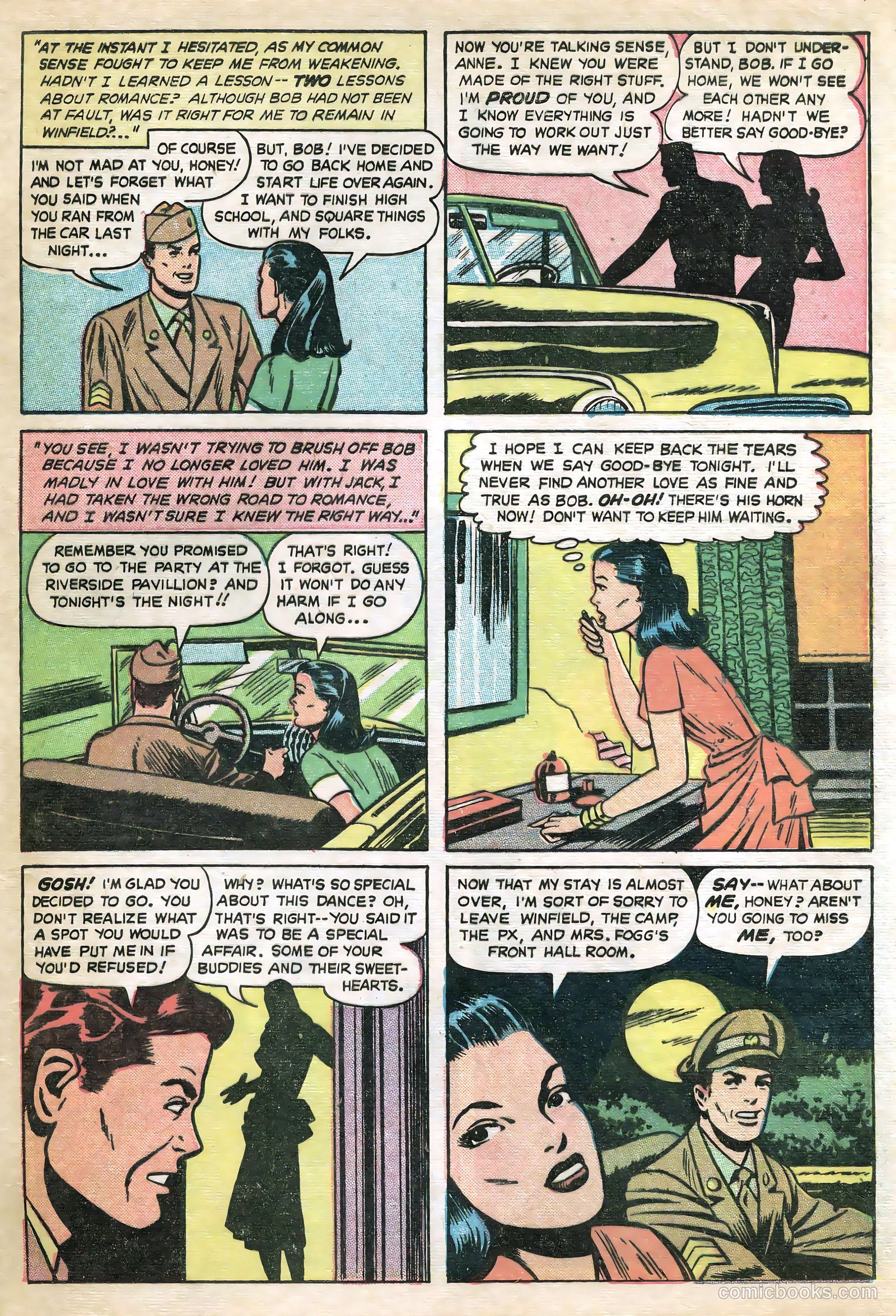 Teen-Age Romances #12 (1950) — page 33 of 36