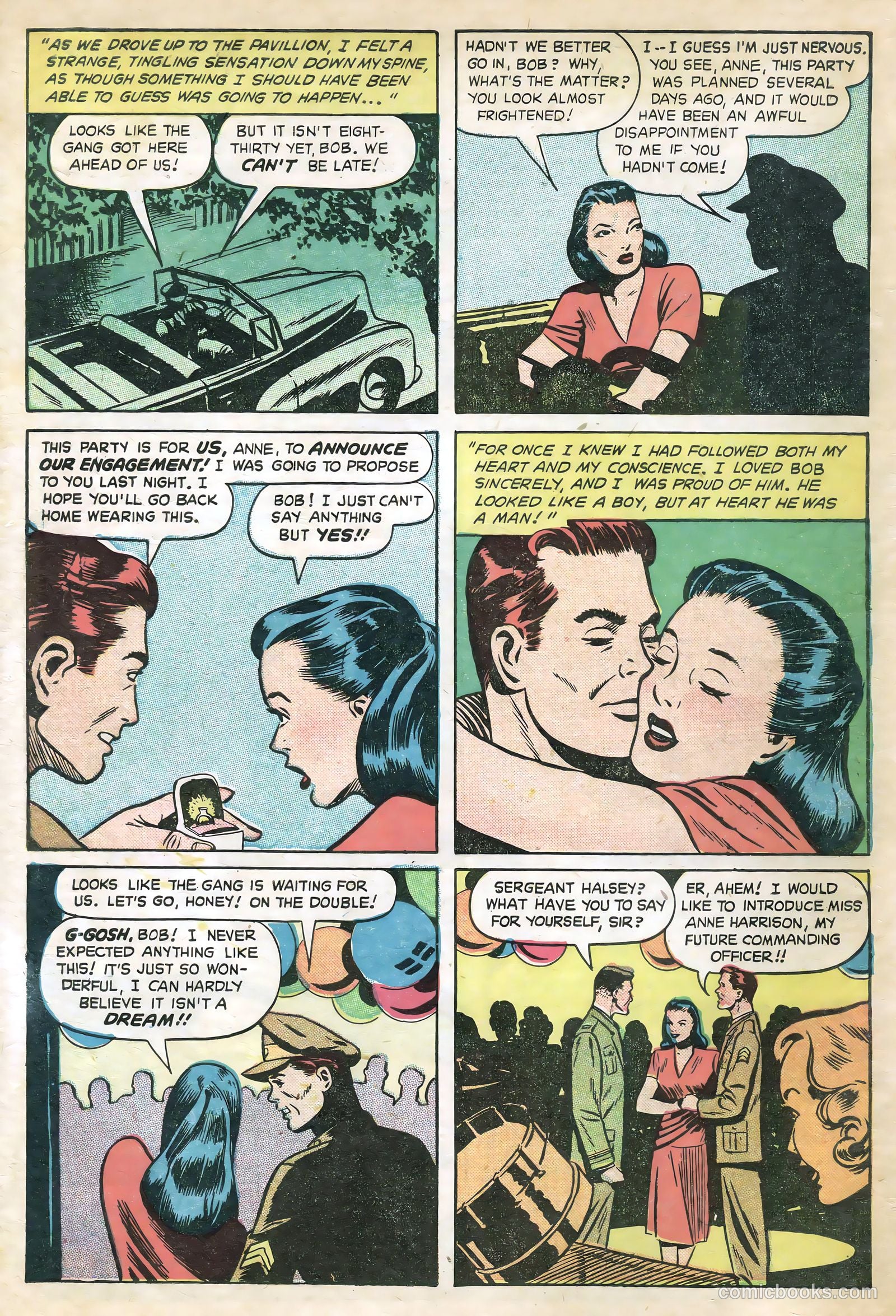 Teen-Age Romances #12 (1950) — page 34 of 36
