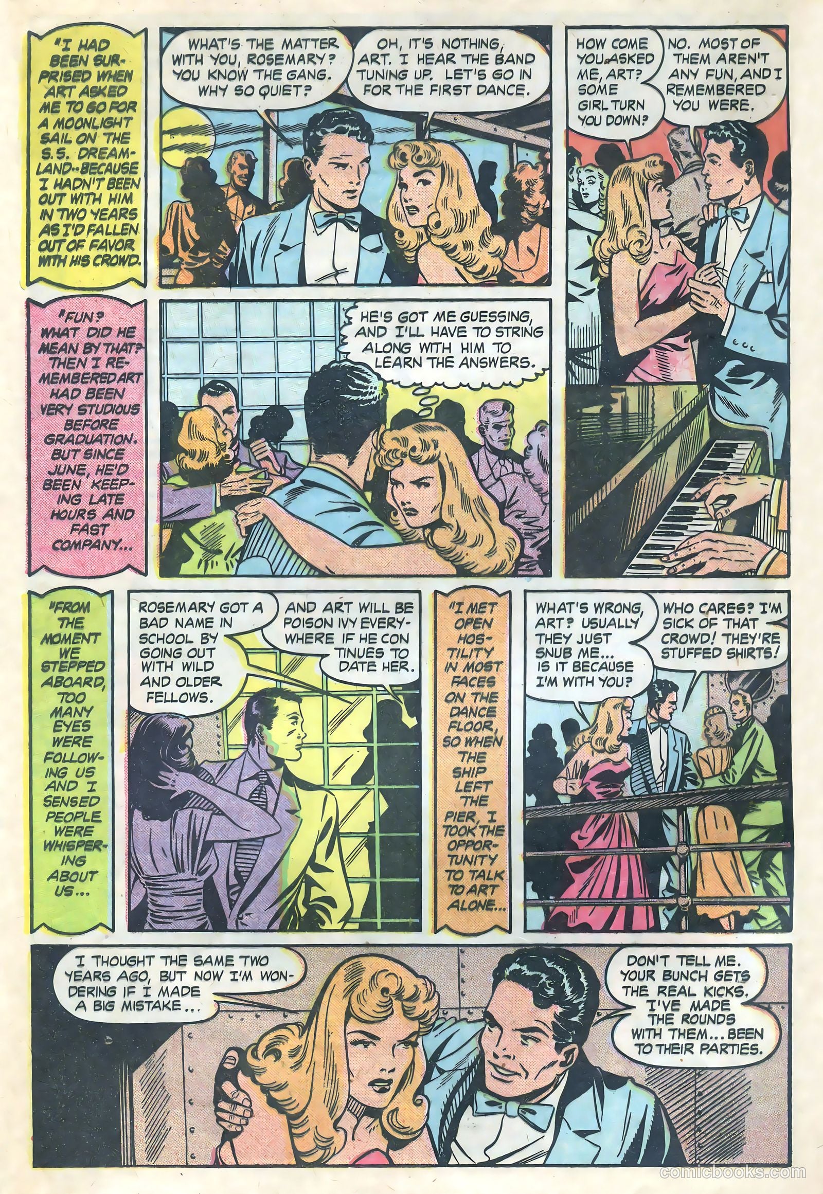 Teen-Age Romances #13 (1950) — page 4 of 36