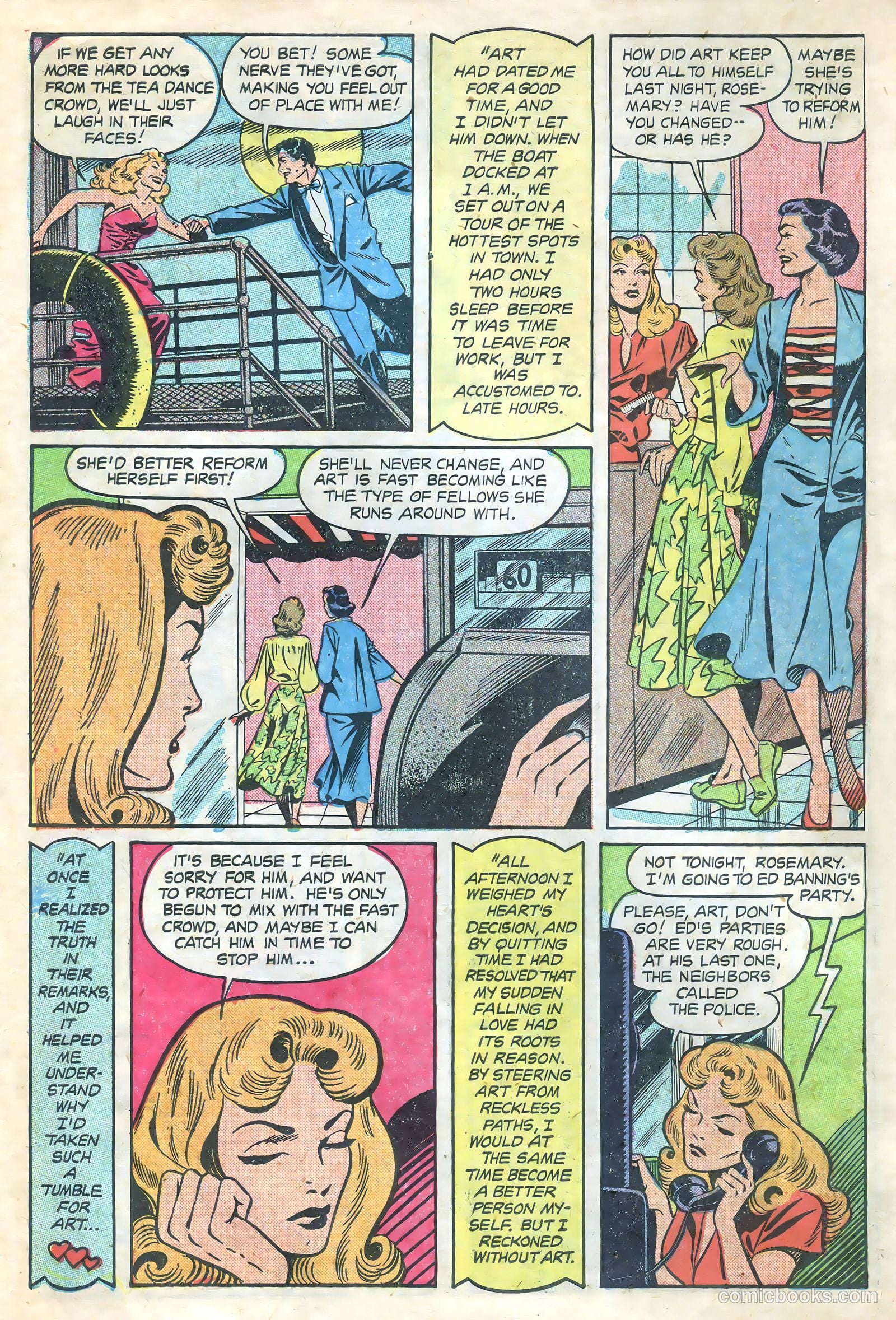Teen-Age Romances #13 (1950) — page 6 of 36