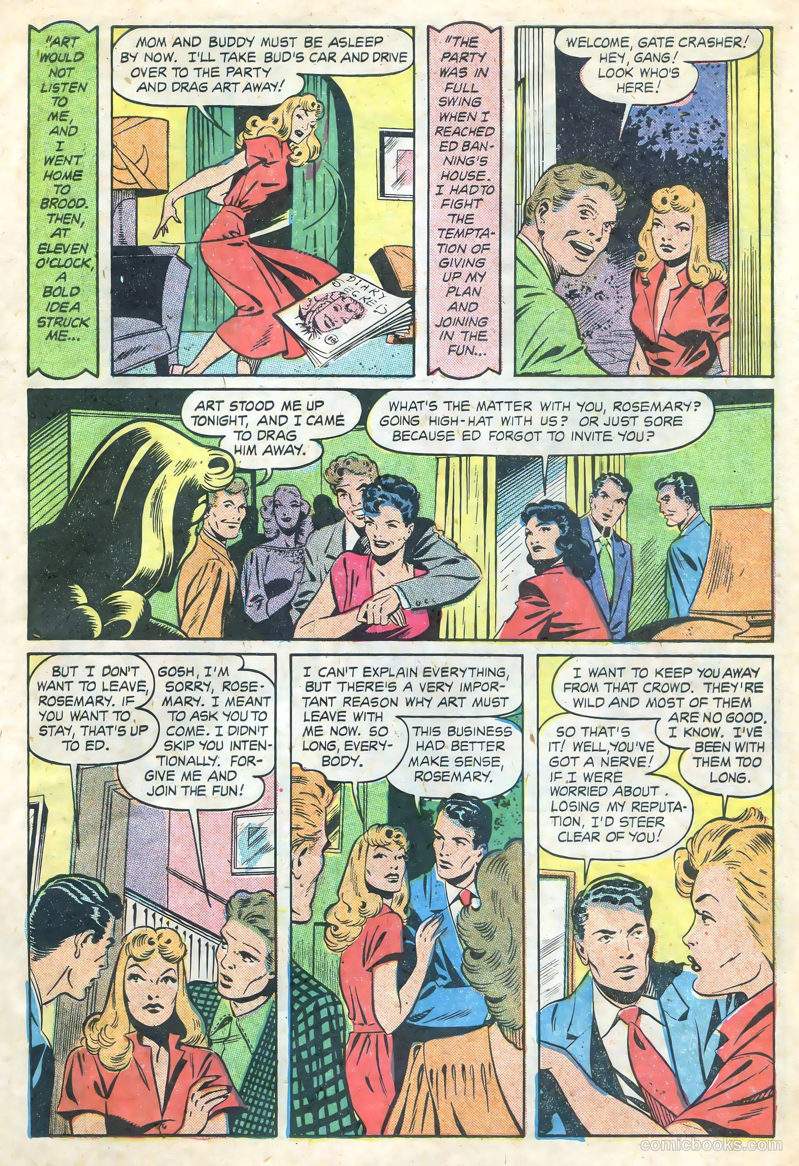 Teen-Age Romances #13 (1950) — page 7 of 36