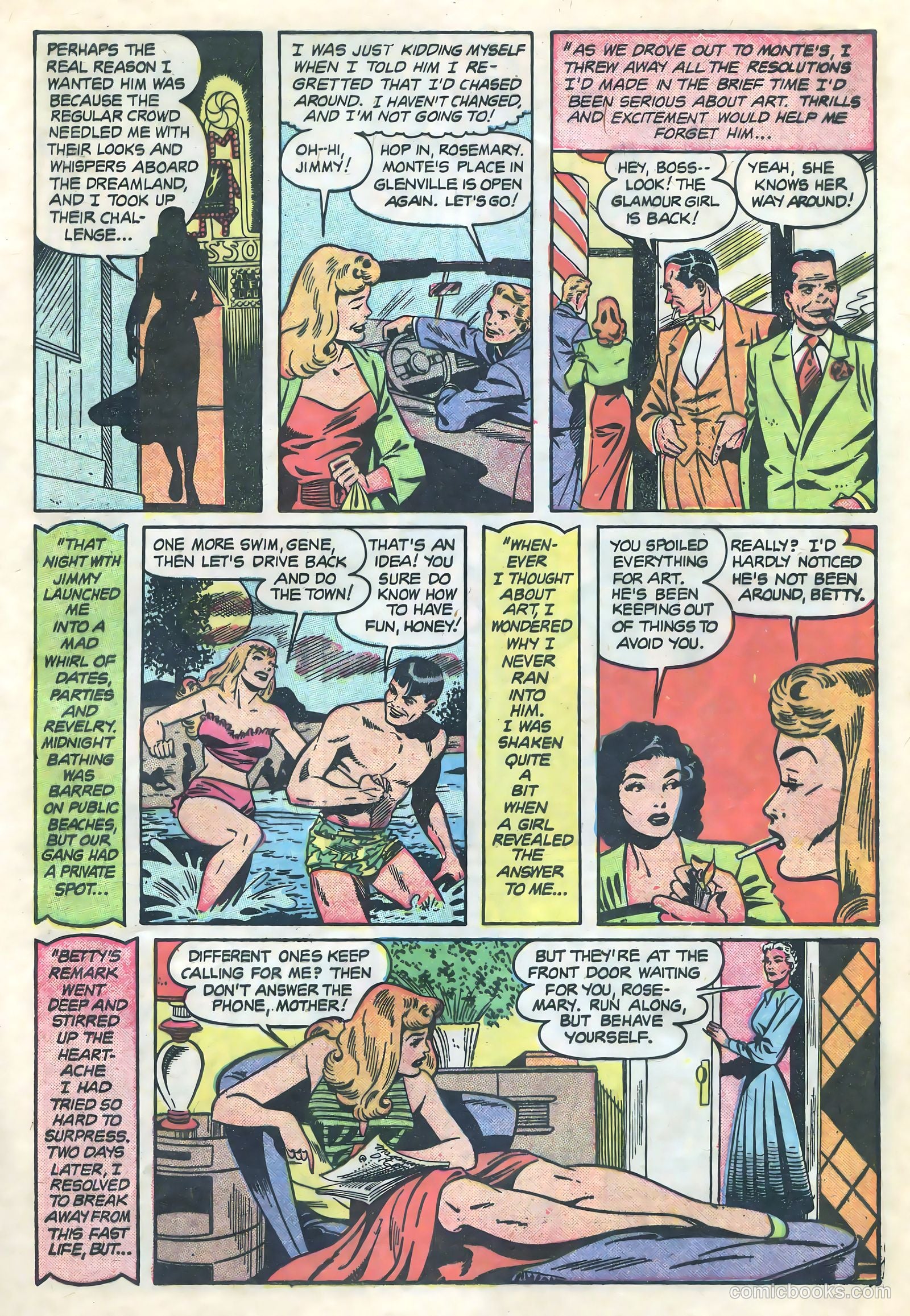 Teen-Age Romances #13 (1950) — page 9 of 36