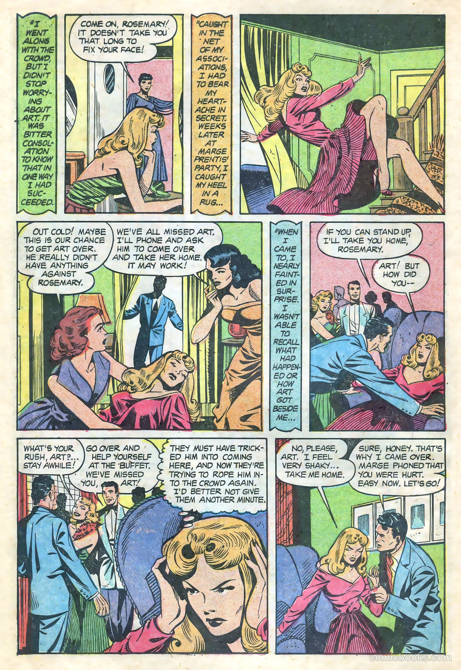 Teen-Age Romances #13 (1950) — page 10 of 36