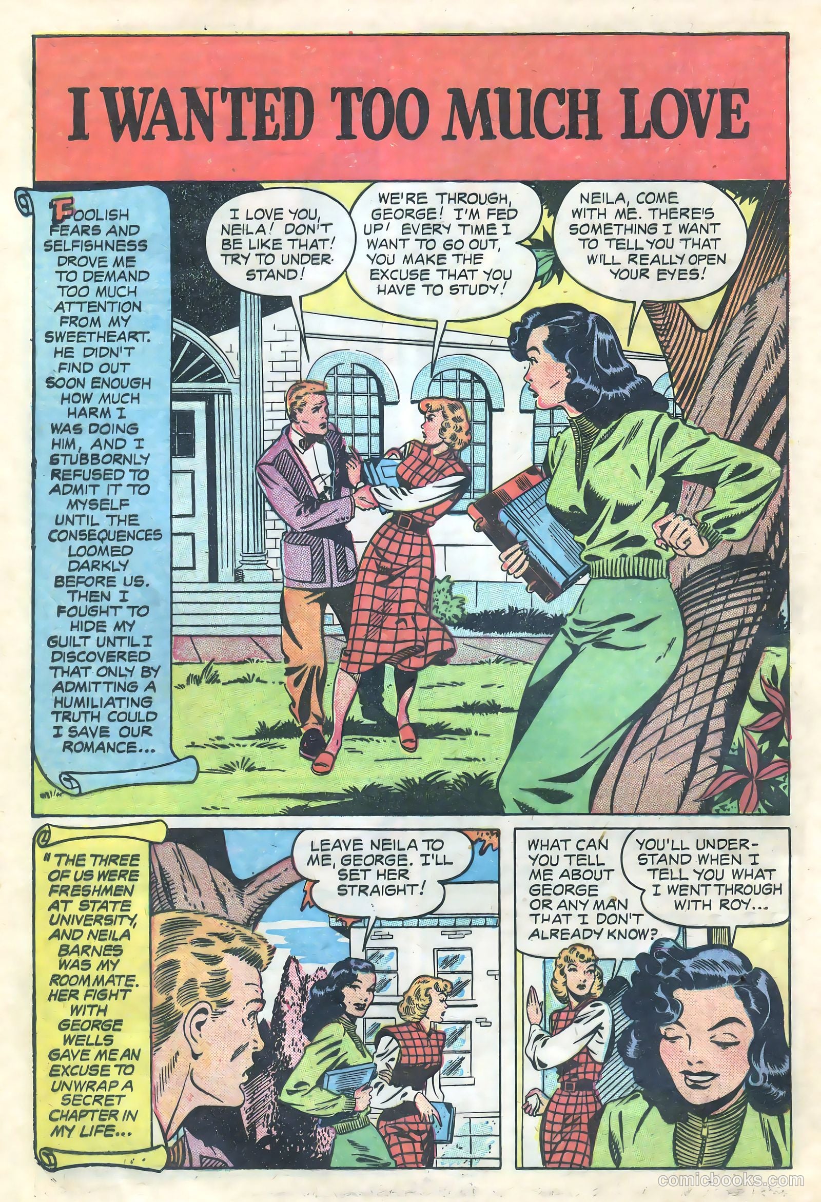 Teen-Age Romances #13 (1950) — page 12 of 36